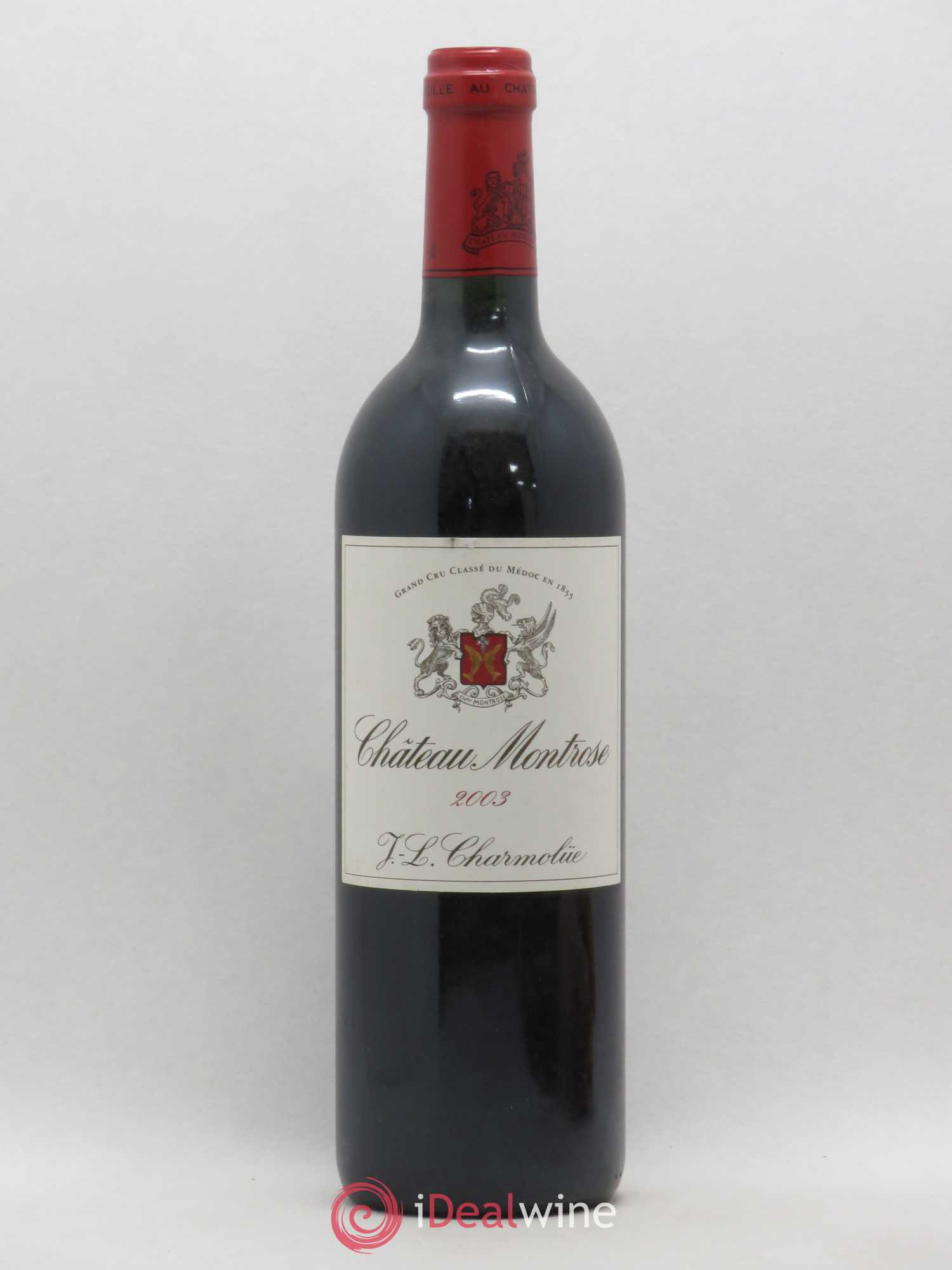 Château Montrose 2ème Grand Cru Classé 2003 - Lot de 1 bouteille - 0