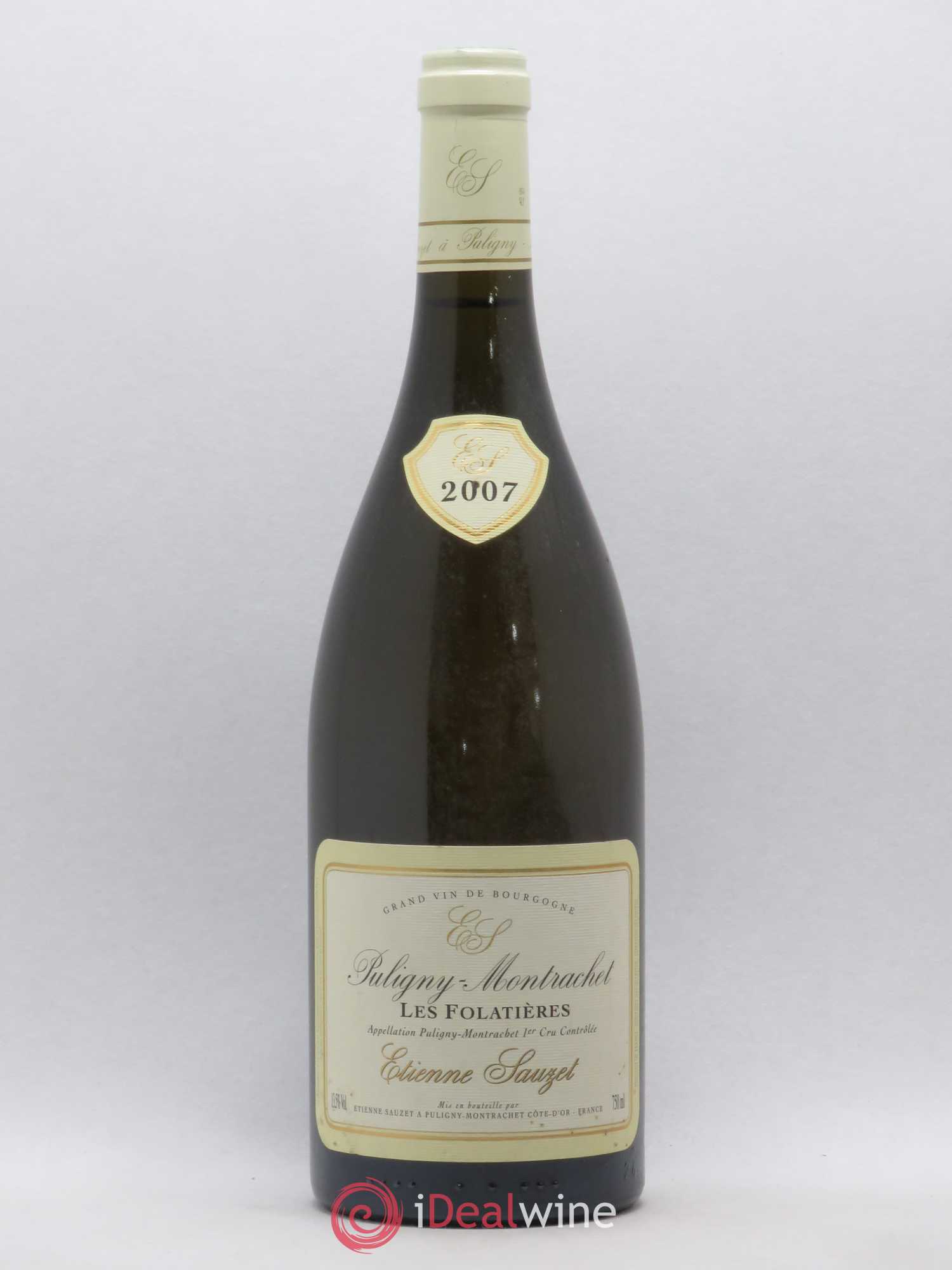 Puligny-Montrachet 1er Cru Les Folatières Etienne Sauzet 2007 - Lot de 1 bouteille - 0
