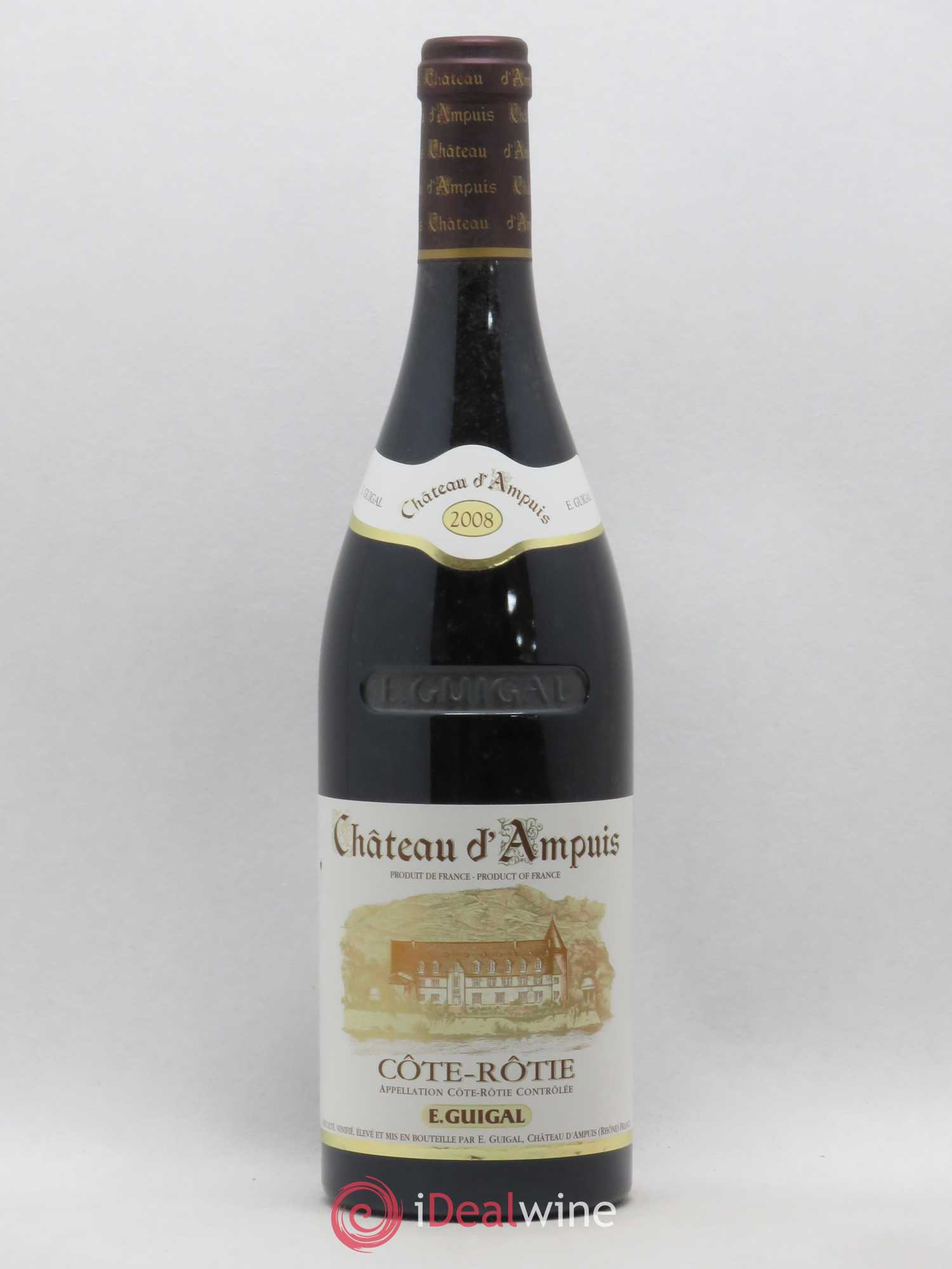Côte-Rôtie Château d'Ampuis Guigal 2008 - Lot de 1 bouteille - 0