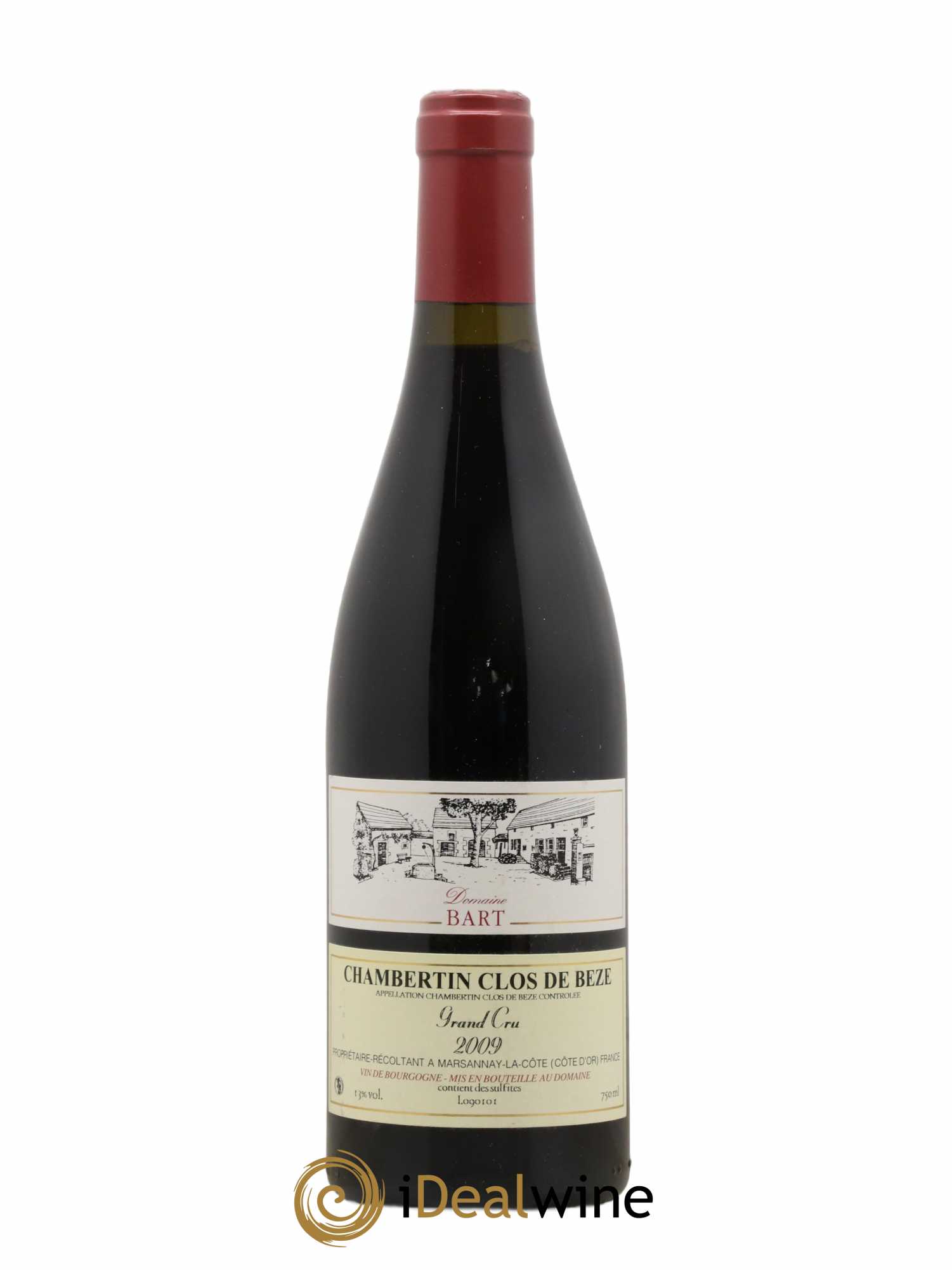 Chambertin Clos de Bèze Grand Cru Bart (Domaine) 2009 - Lot de 1 bouteille - 0