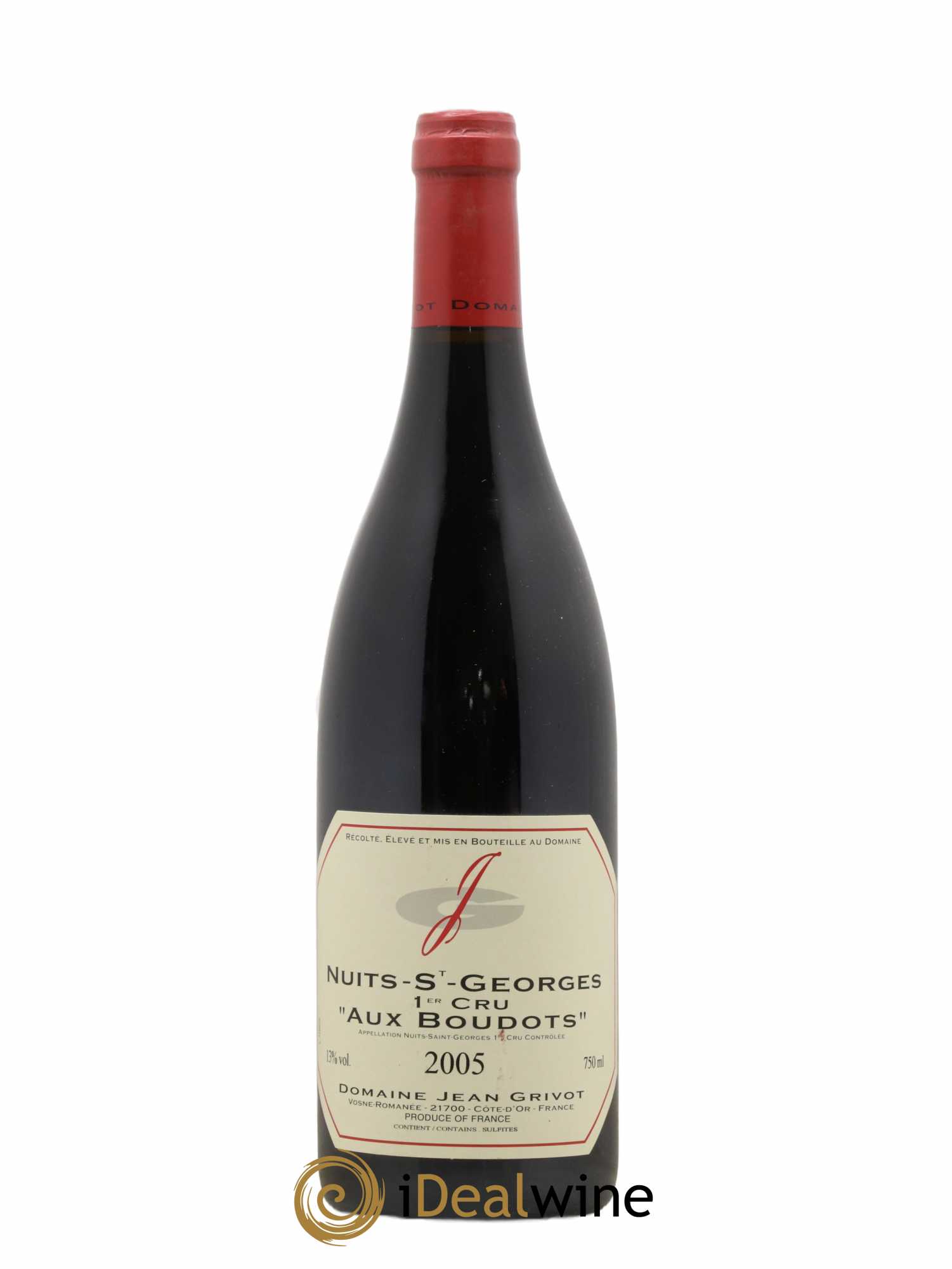 Nuits-Saint-Georges 1er Cru Aux Boudots Jean Grivot 2005 - Lot de 1 bouteille - 0
