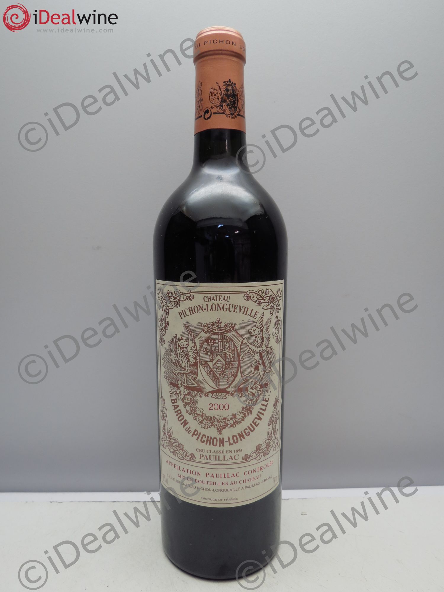 Pichon Longueville Baron 2ème Grand Cru Classé 2000 - Lot de 6 bouteilles - 0
