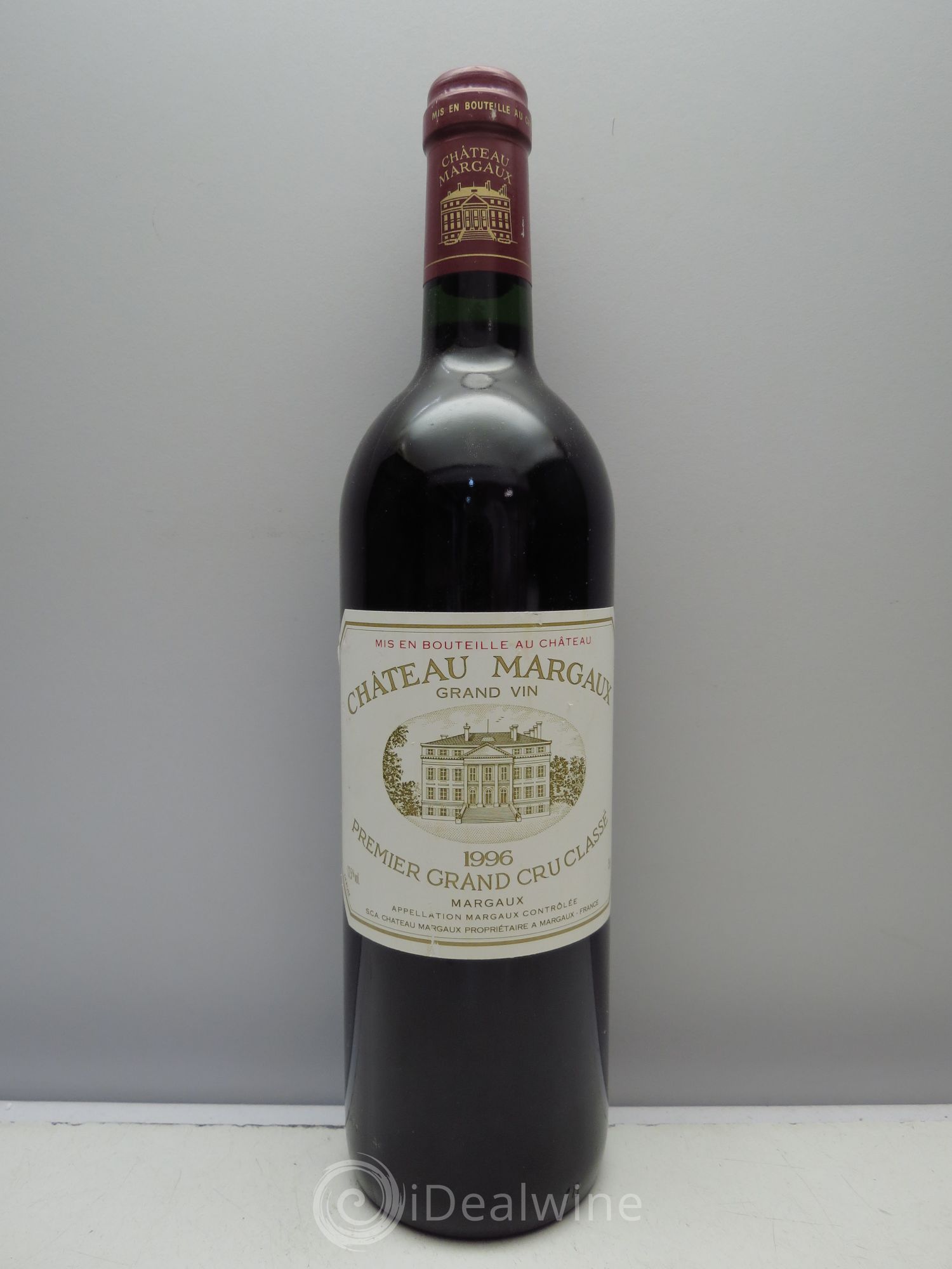 Château Margaux 1er Grand Cru Classé 1996 - Lot de 1 bouteille - 0