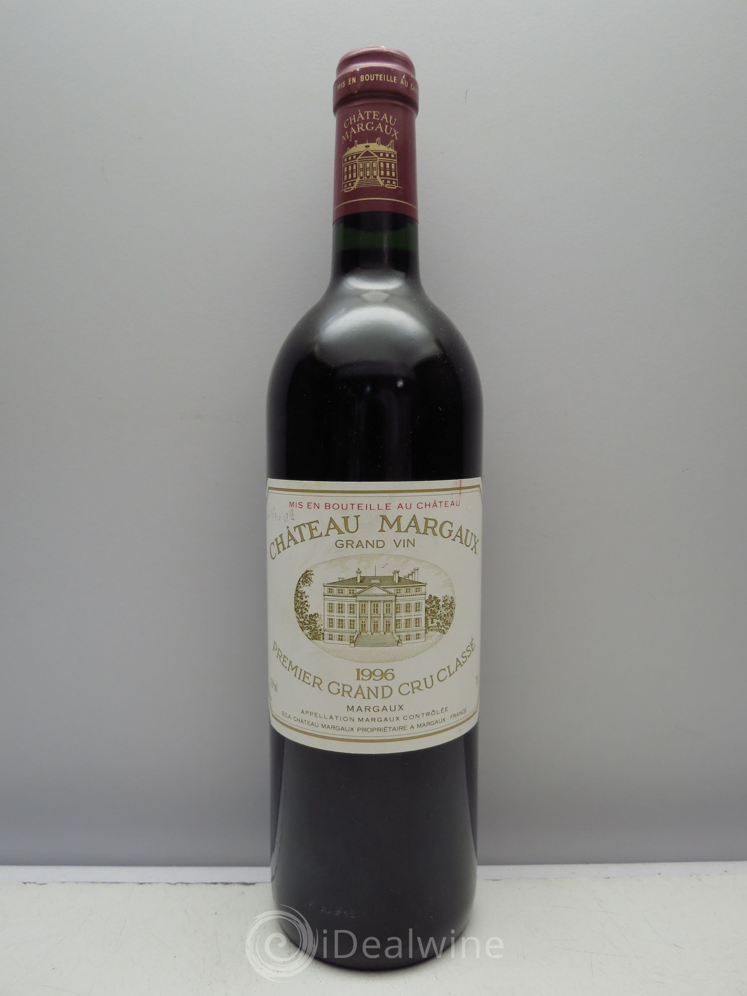 Château Margaux 1er Grand Cru Classé (Trace Crayon) 1996 - Lot de 1 bouteille - 0