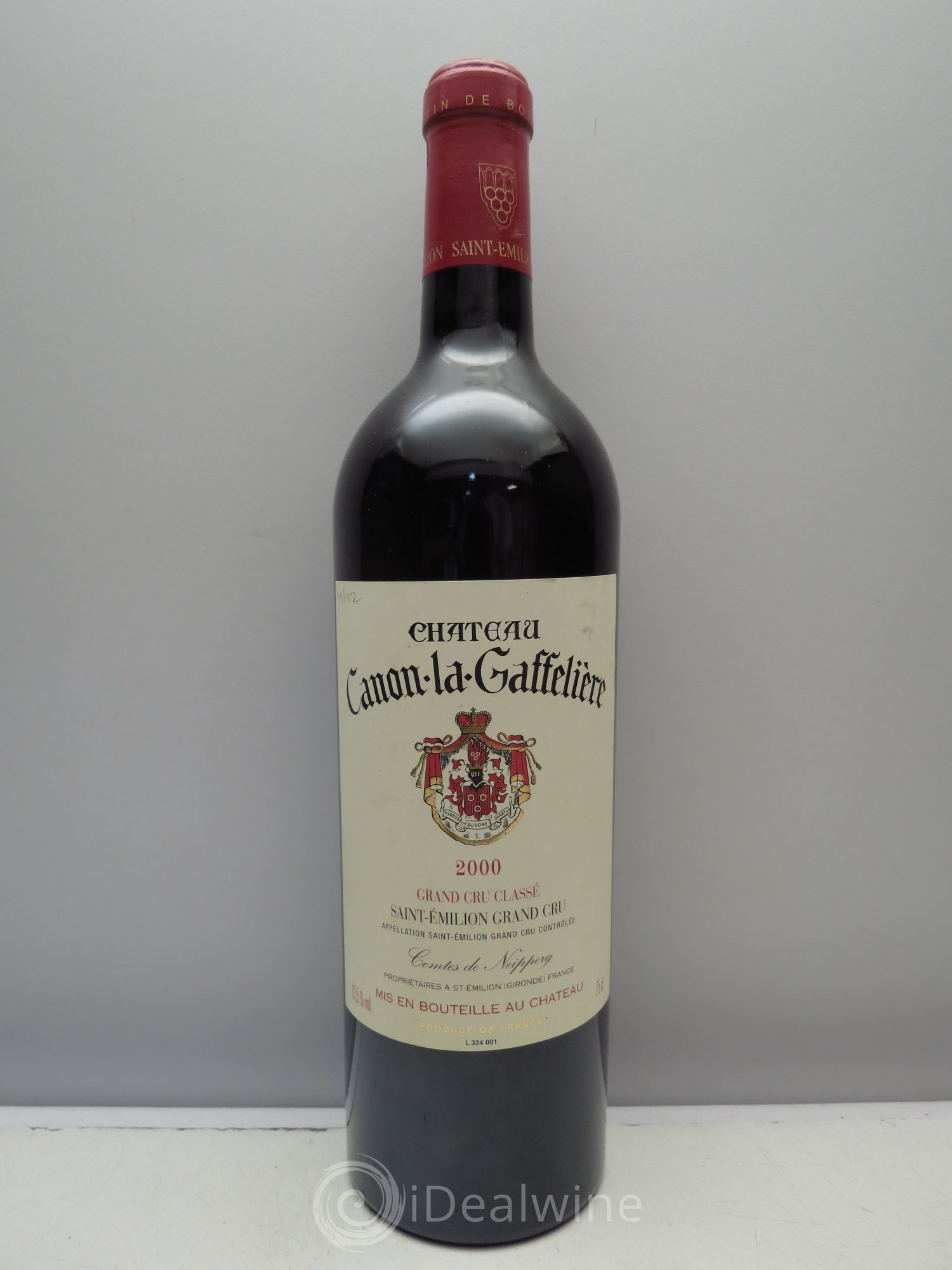 Château Canon la Gaffelière 1er Grand Cru Classé B (Trace Crayon) 2000 - Lot de 1 bouteille - 0