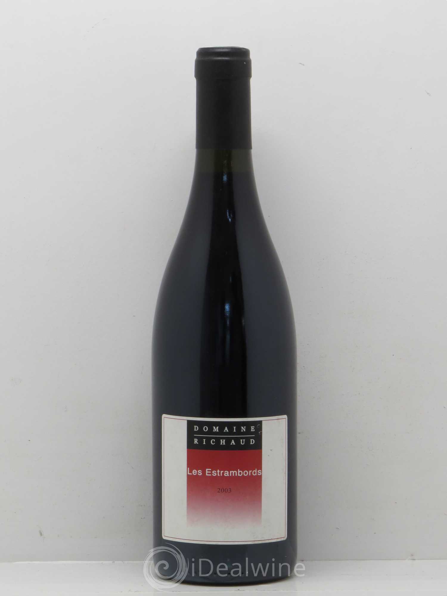 Cairanne Les Estrambords Marcel Richaud 2003 - Lot de 1 bouteille - 0