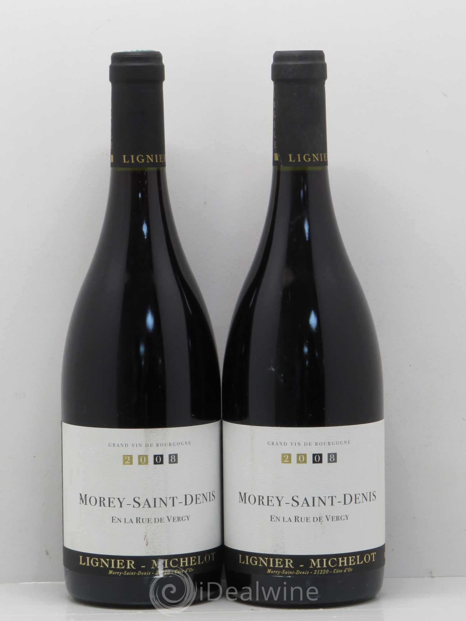 Morey-Saint-Denis En La Rue de Vergy Domaine Lignier-Michelot 2008 - Posten von 2 Flaschen - 0