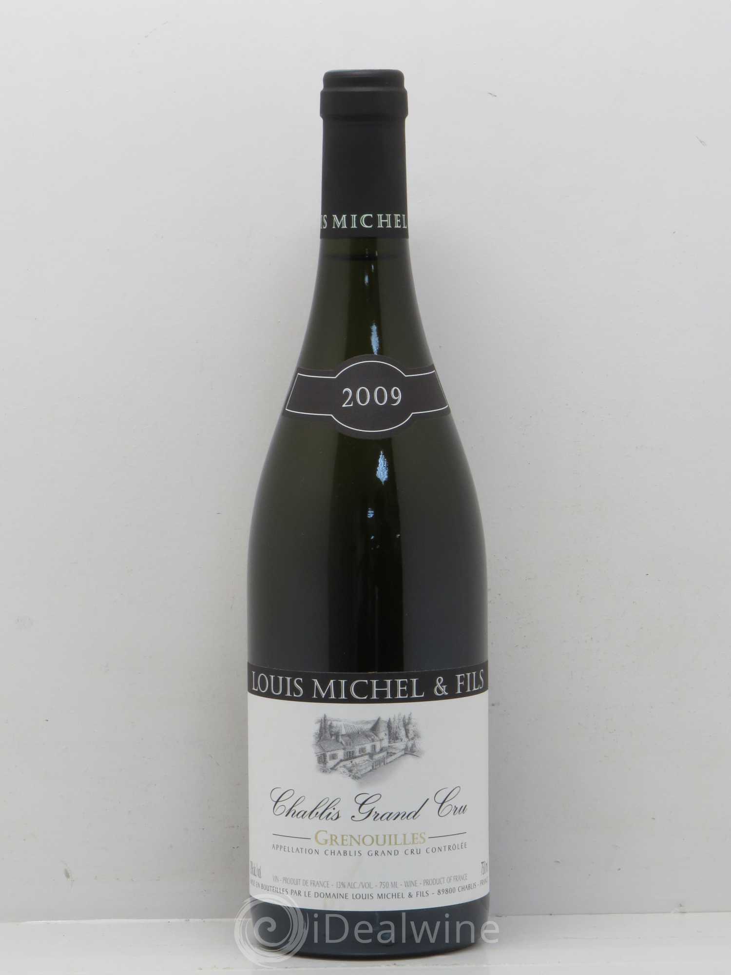 Chablis Grand Cru Grenouilles Louis Michel et Fils 2009 - Lot de 1 bouteille - 0