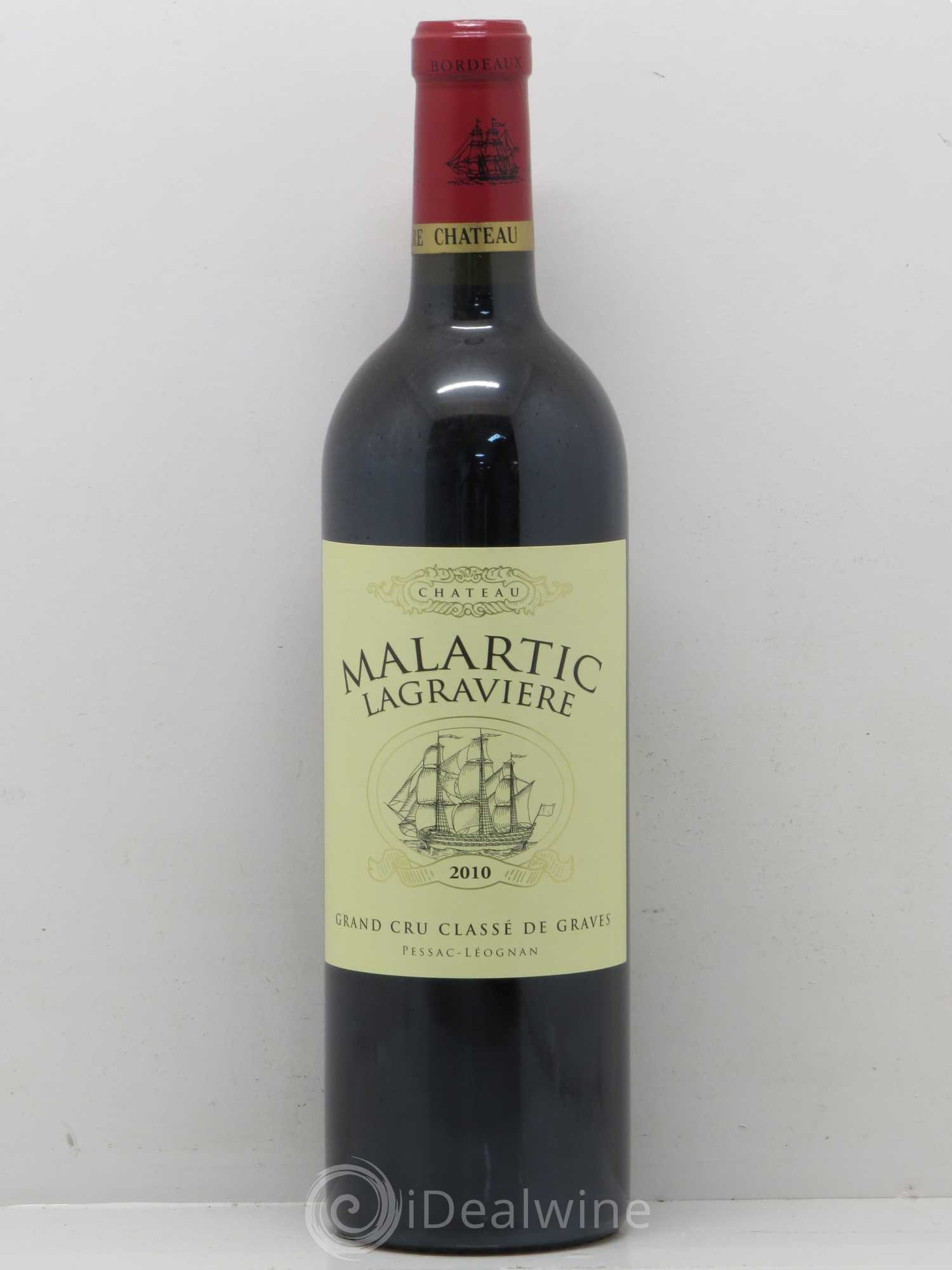 Château Malartic-Lagravière Cru Classé de Graves 2010 - Lot de 1 bouteille - 0