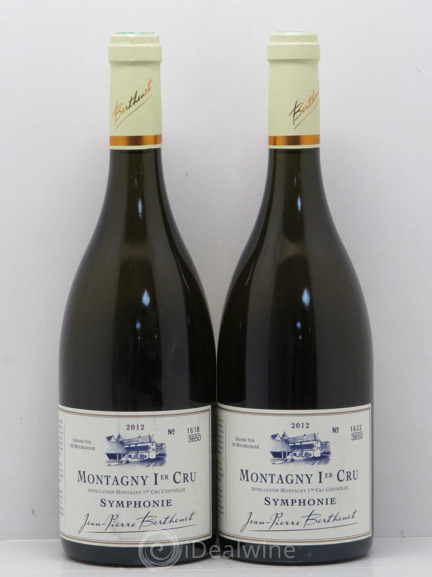 Montagny 1er Cru Symphonie Berthenet 2012 - Posten von 2 Flaschen - 0