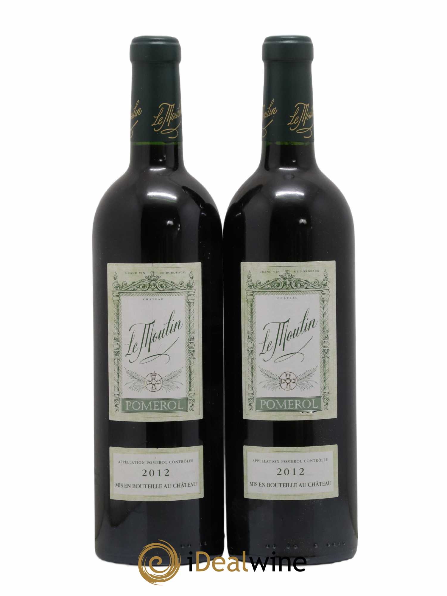 Château le Moulin 2012 - Lot de 2 bouteilles - 0