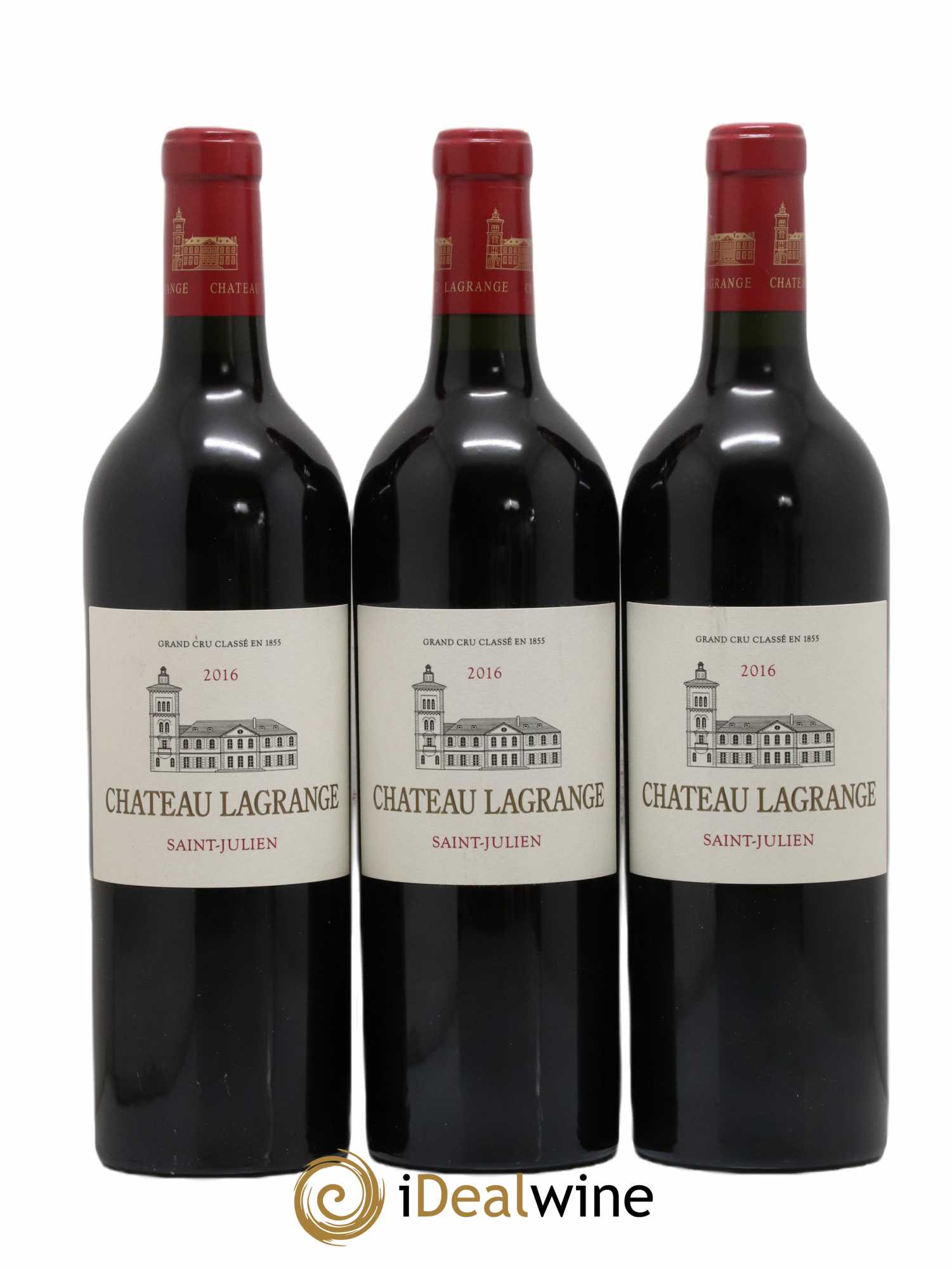 Château Lagrange 3ème Grand Cru Classé 2016 - Lot de 3 bouteilles - 0
