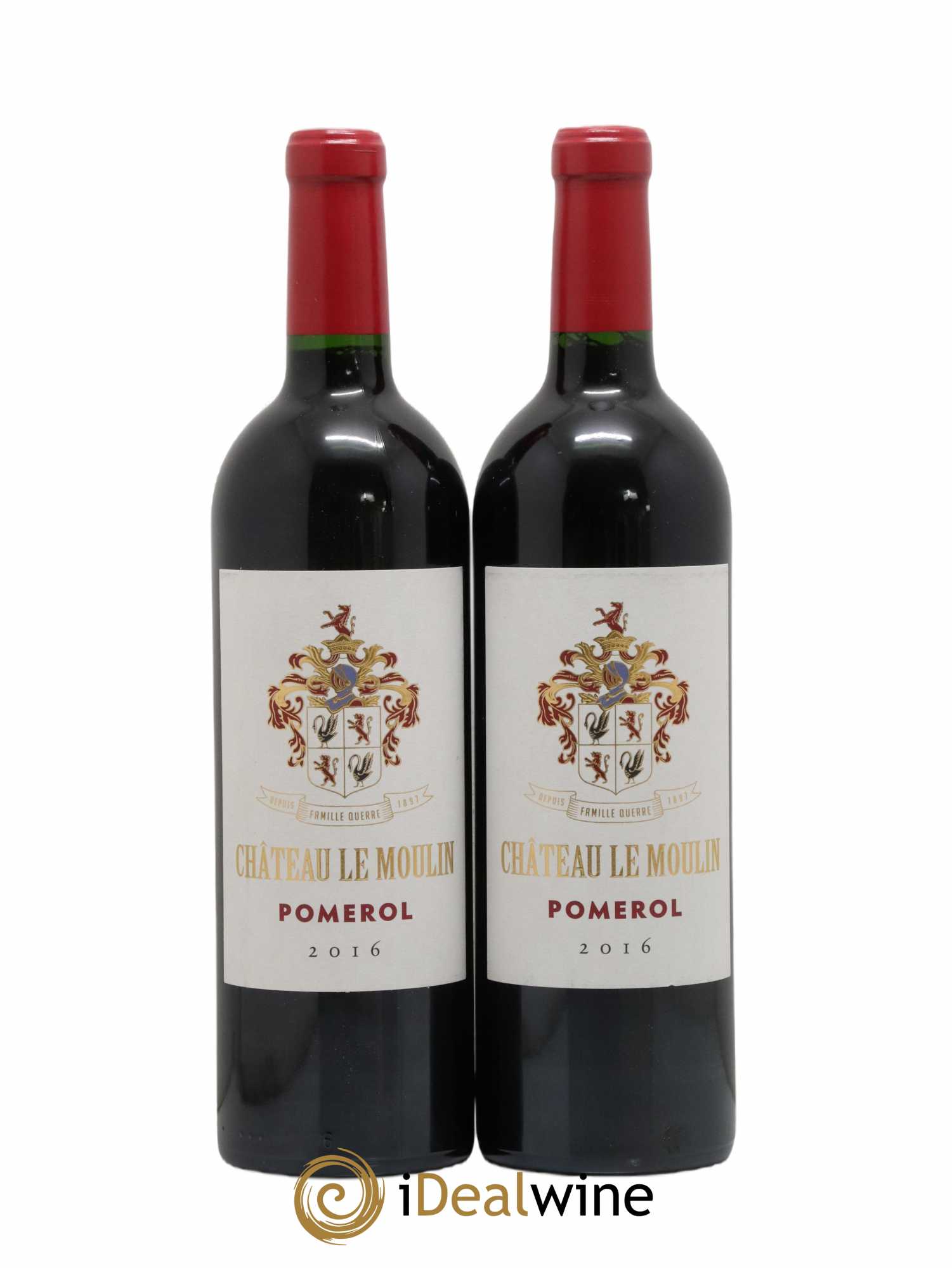 Château le Moulin 2016 - Lot de 2 bouteilles - 0