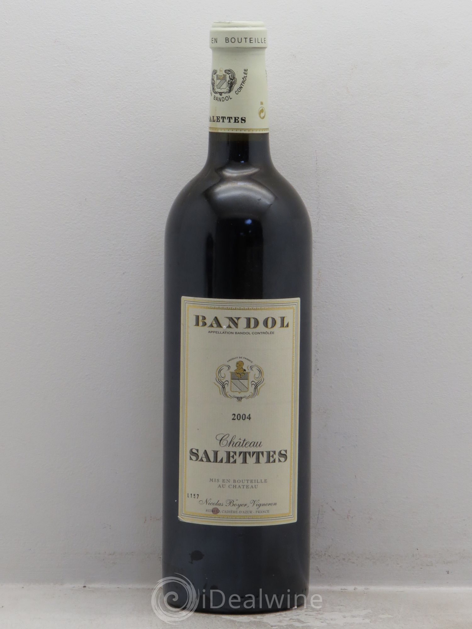 Bandol Château Salettes 2004 - Posten von 6 Flaschen - 0