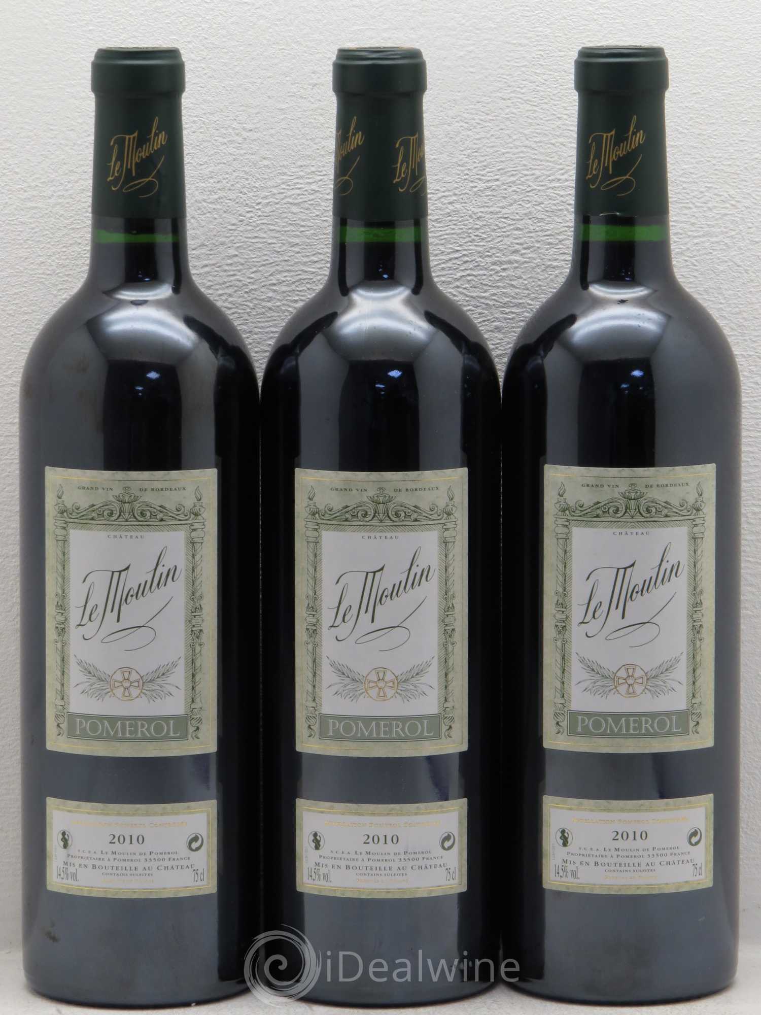 Château le Moulin 2010 - Lot de 6 bouteilles - 2