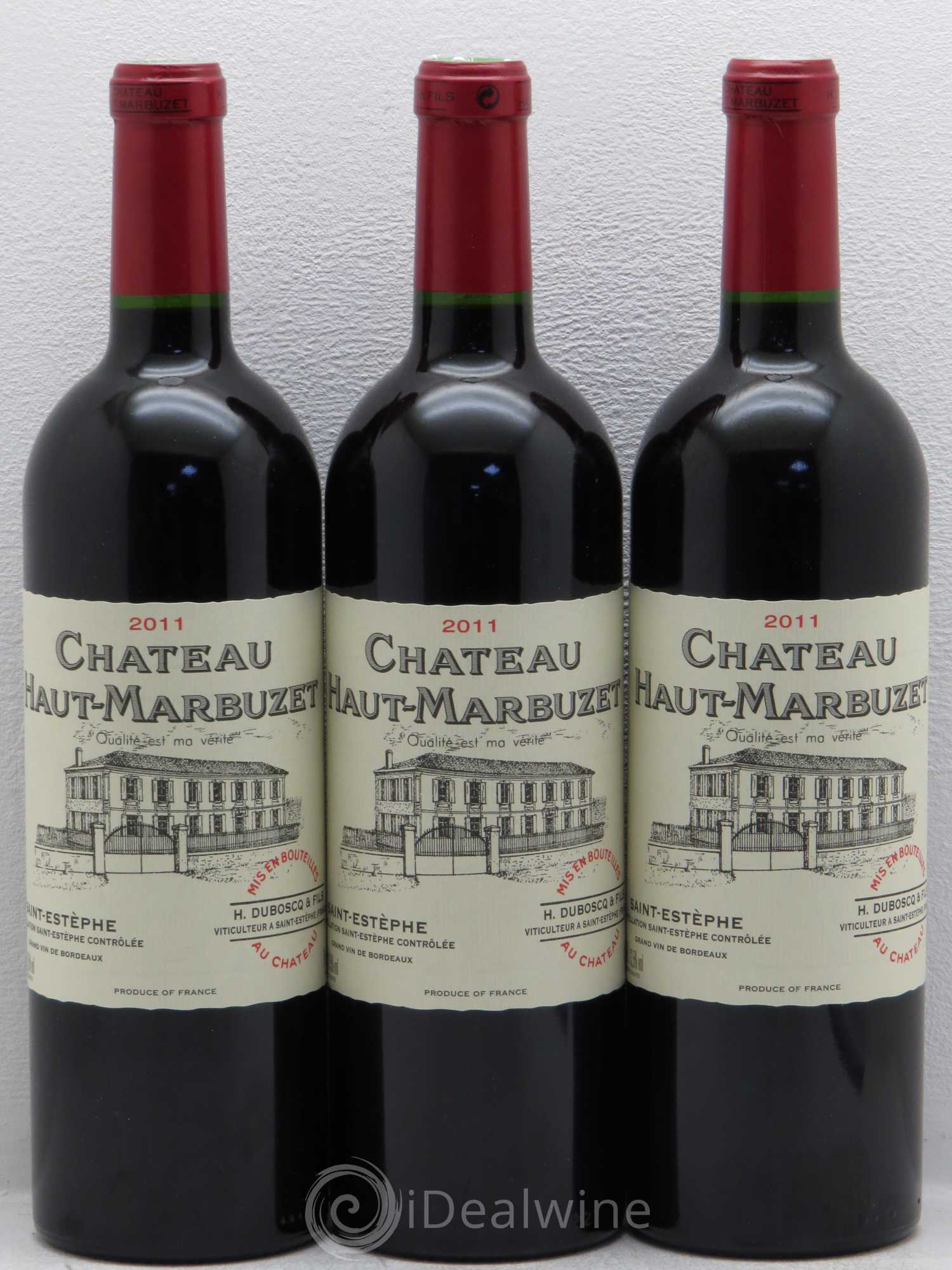 Château Haut Marbuzet 2011 - Lot de 6 bouteilles - 2