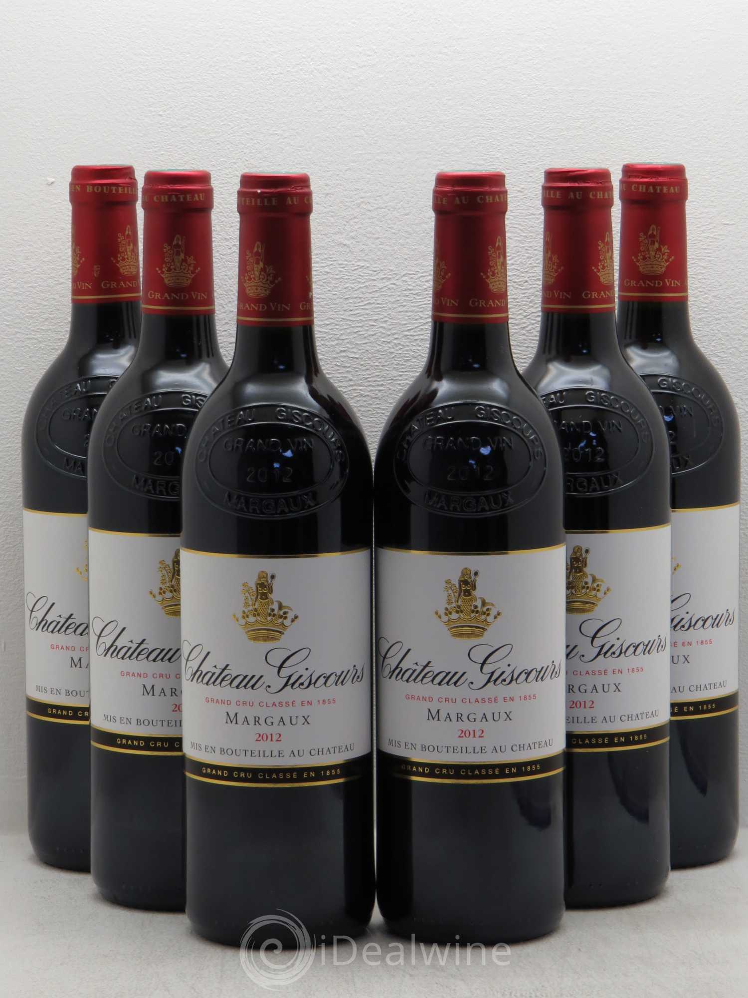 Château Giscours 3ème Grand Cru Classé 2012 - Lot de 6 bouteilles - 0