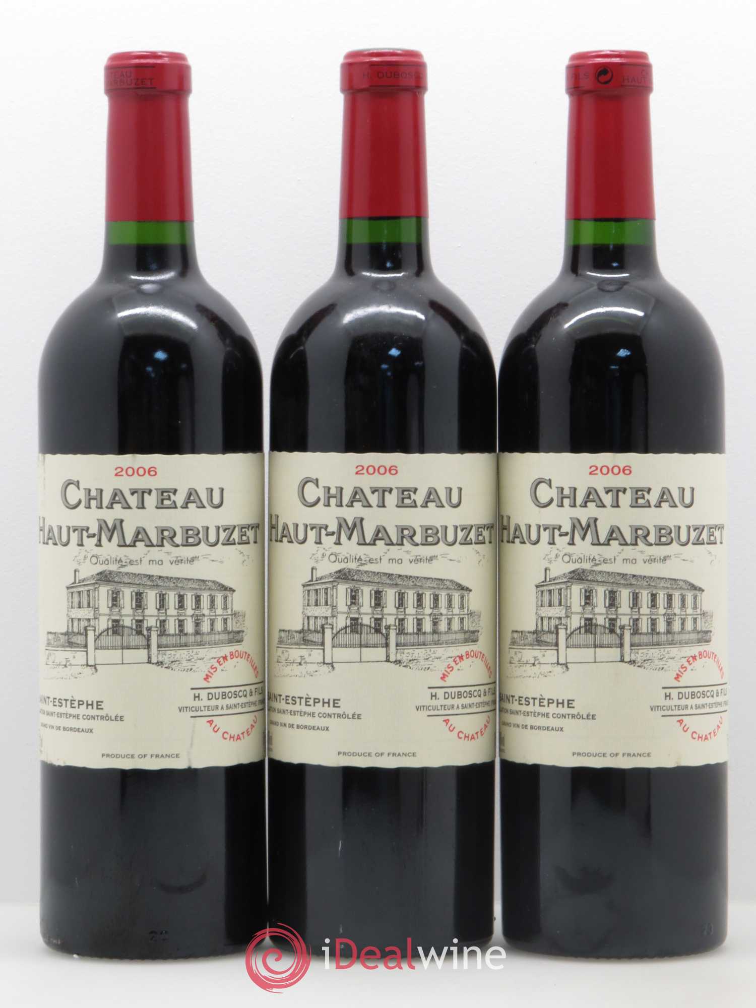 Château Haut Marbuzet 2006 - Lot de 6 bouteilles - 2