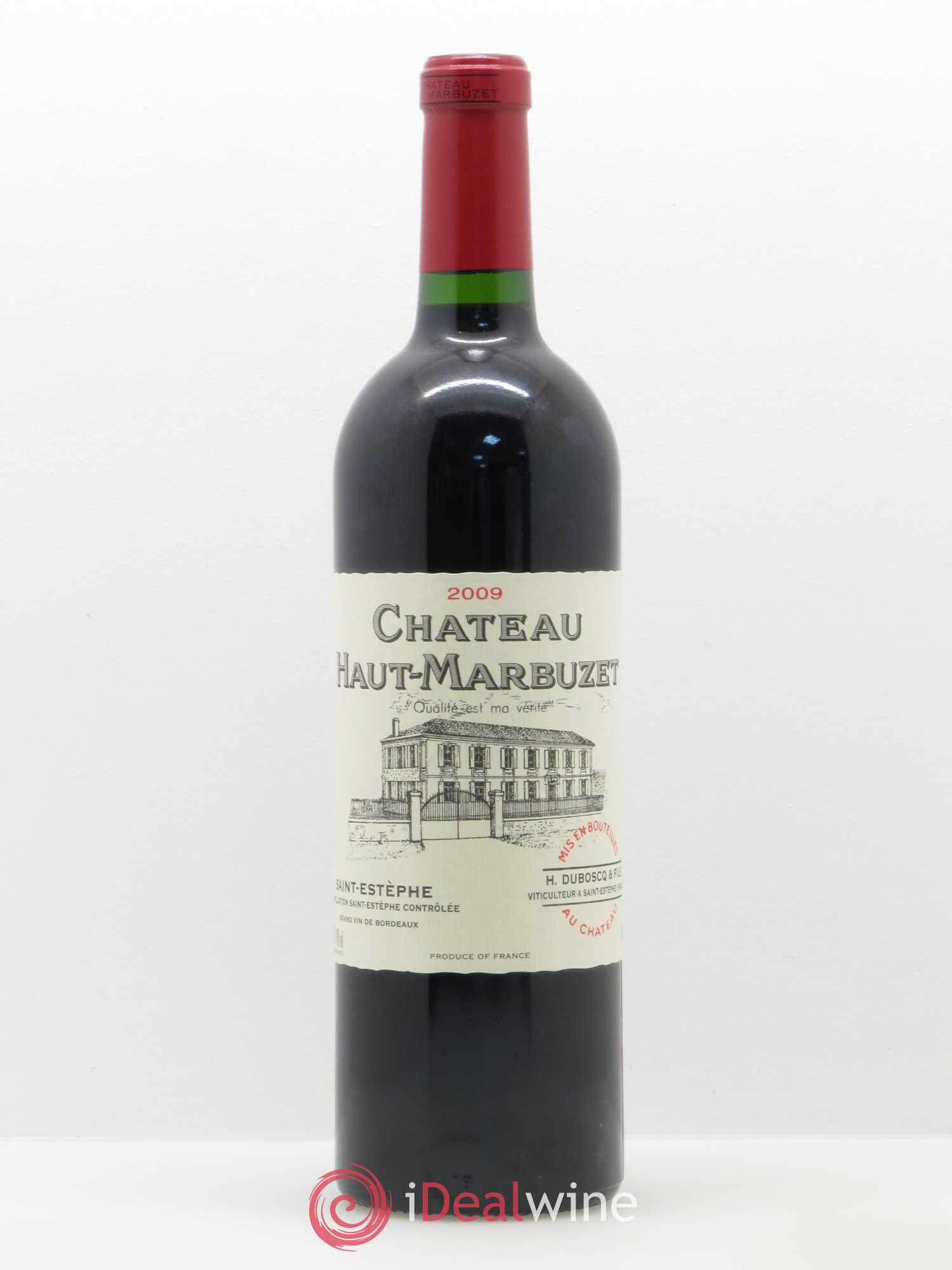Château Haut Marbuzet 2009 - Lot de 1 bouteille - 0