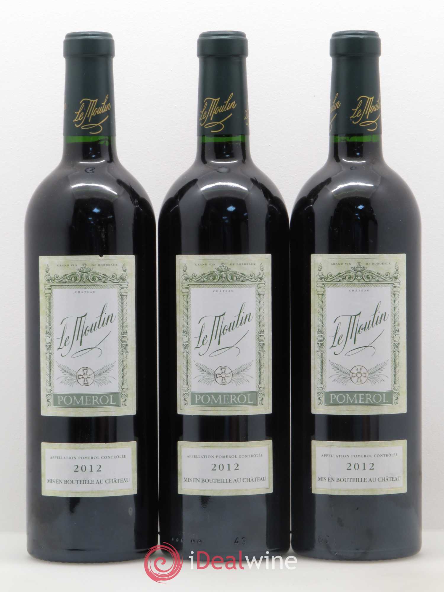 Château le Moulin 2012 - Lot de 5 bouteilles - 1