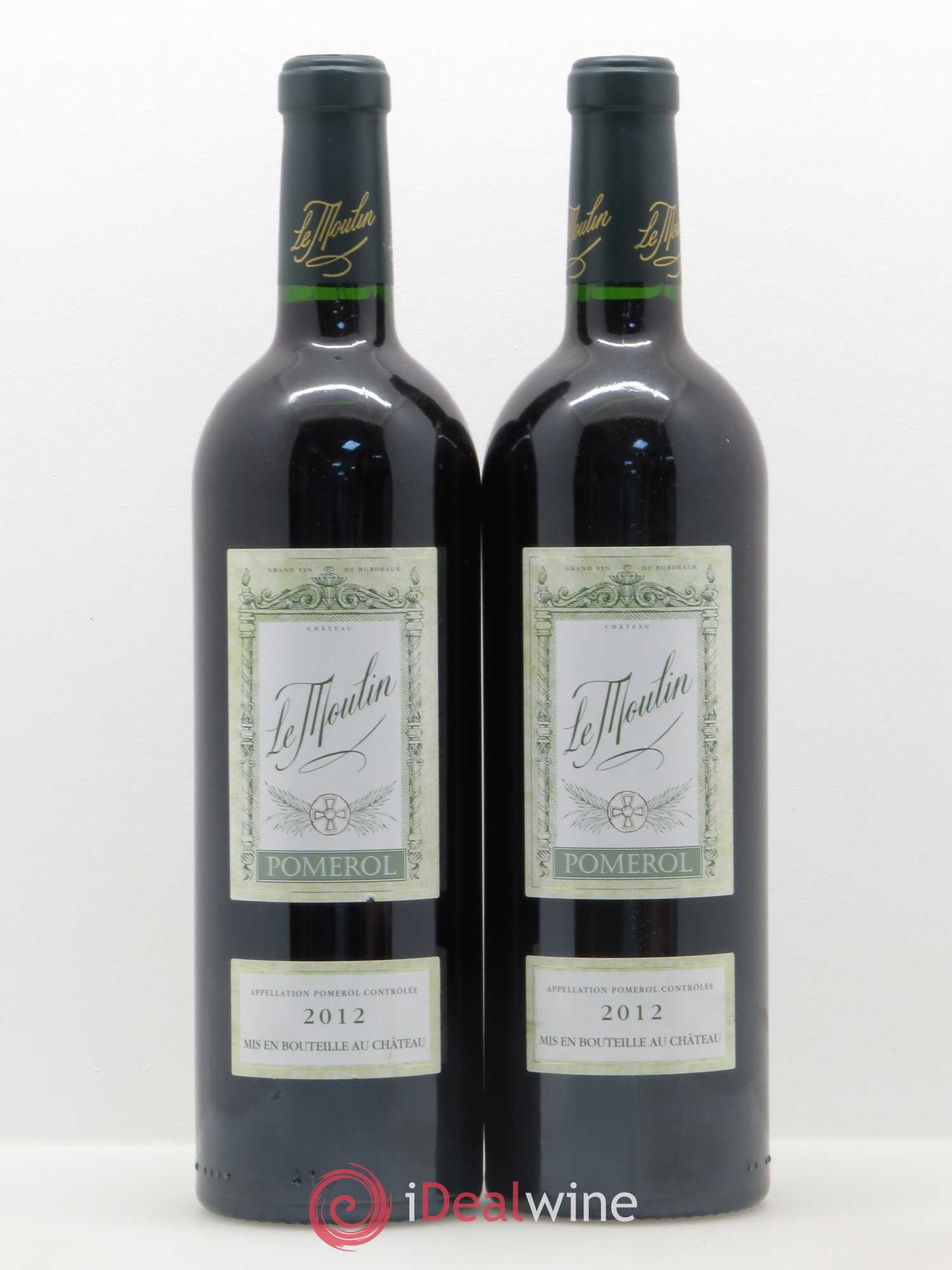 Château le Moulin 2012 - Lot de 5 bouteilles - 2