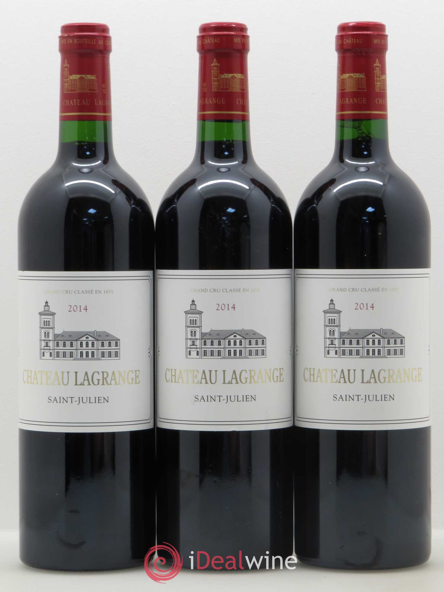 Château Lagrange 3ème Grand Cru Classé 2014 - Lot de 3 bouteilles - 0