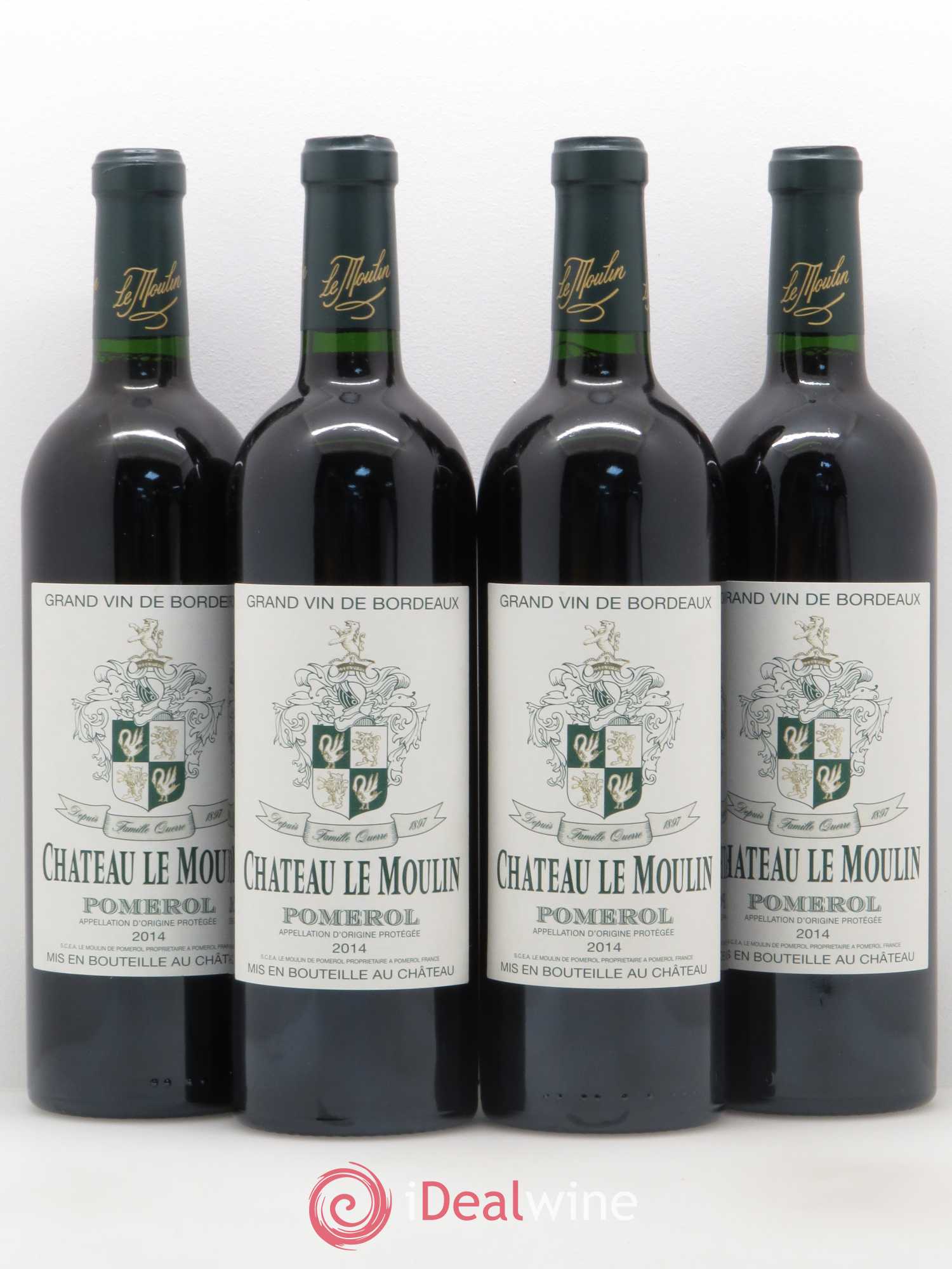 Château le Moulin 2014 - Lot de 4 bouteilles - 0