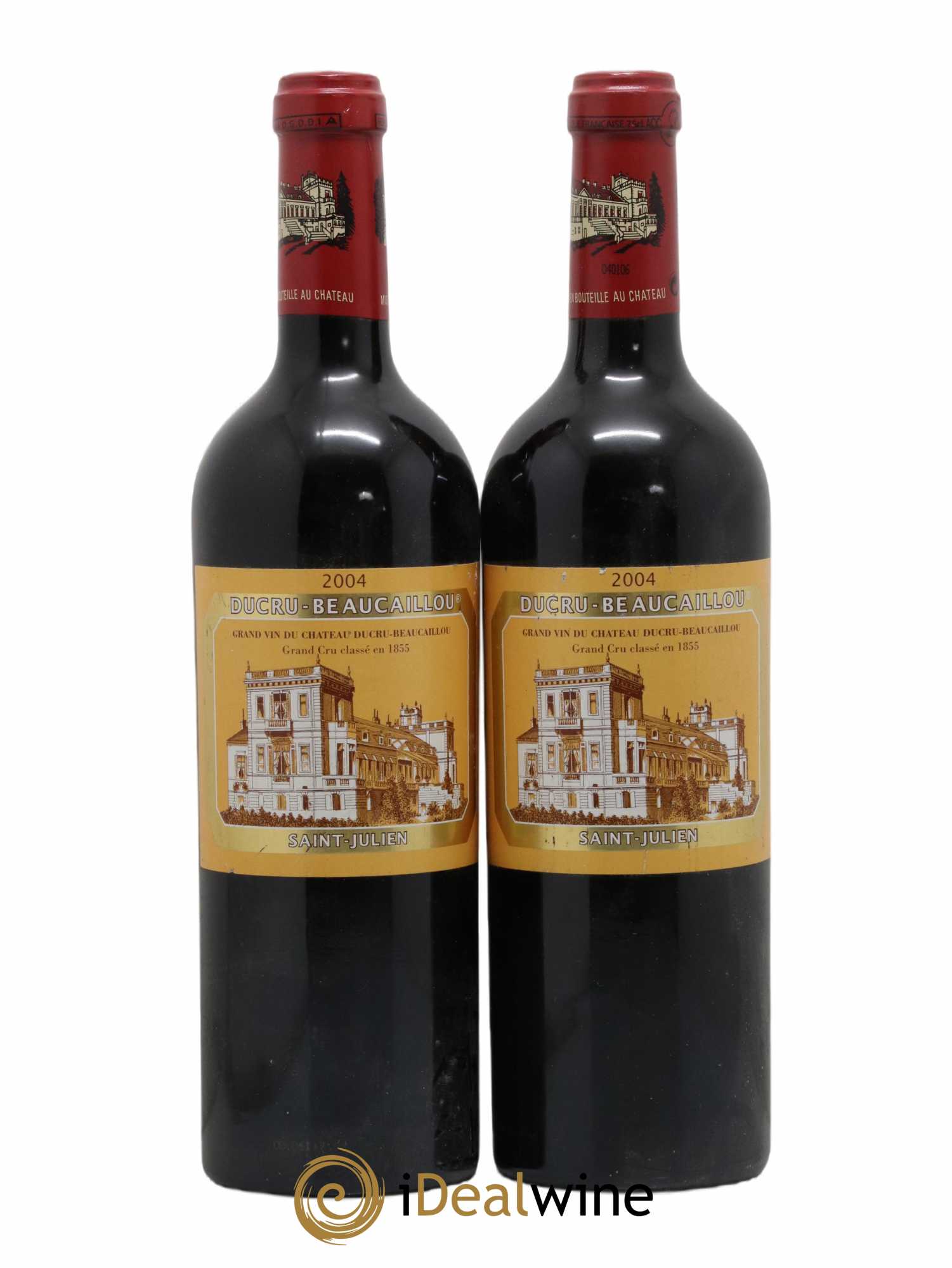Château Ducru Beaucaillou 2ème Grand Cru Classé 2004 - Lot de 2 bouteilles - 0