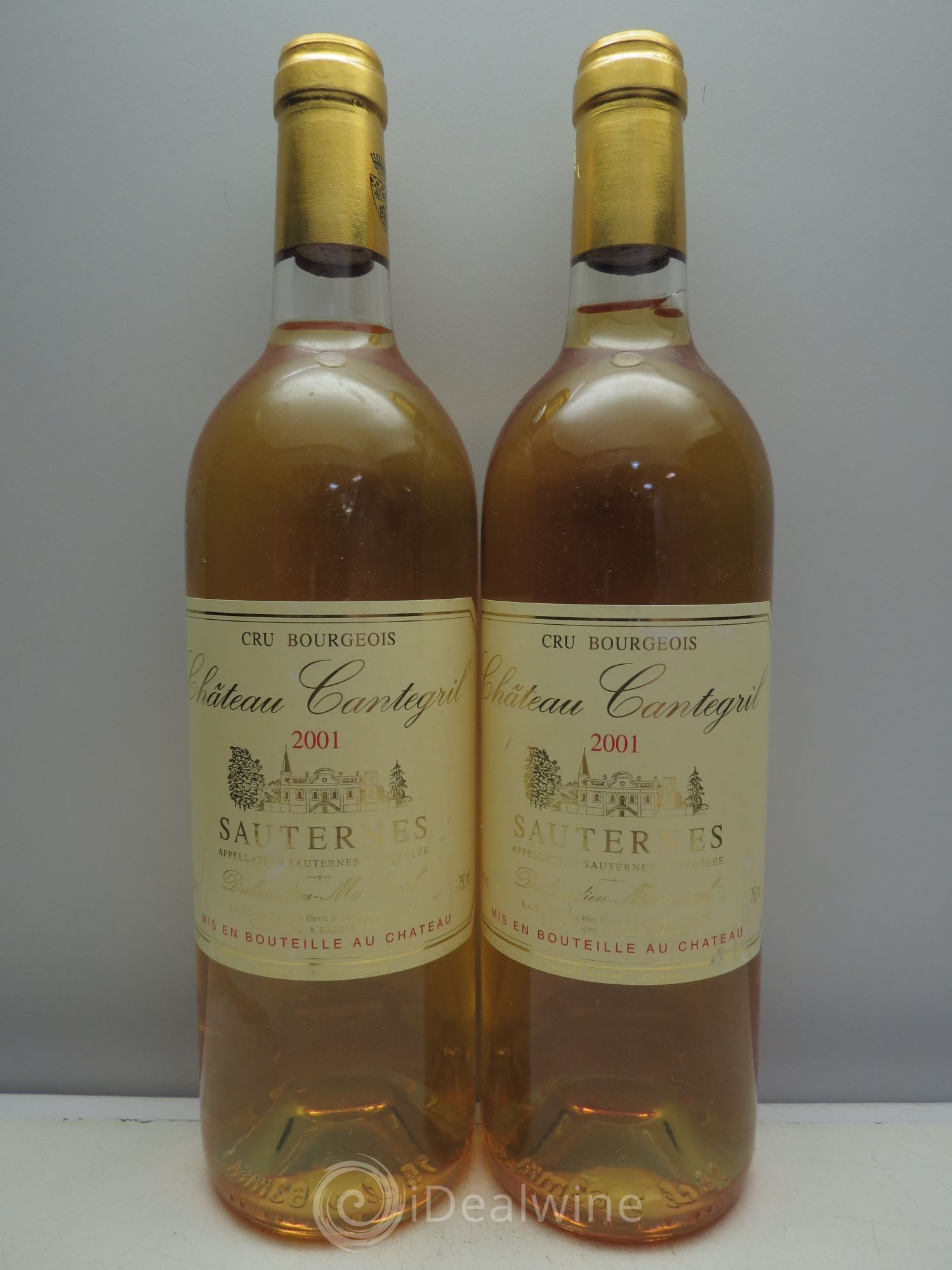Château Cantegril 2001 - Lotto di 2 bottiglie - 0