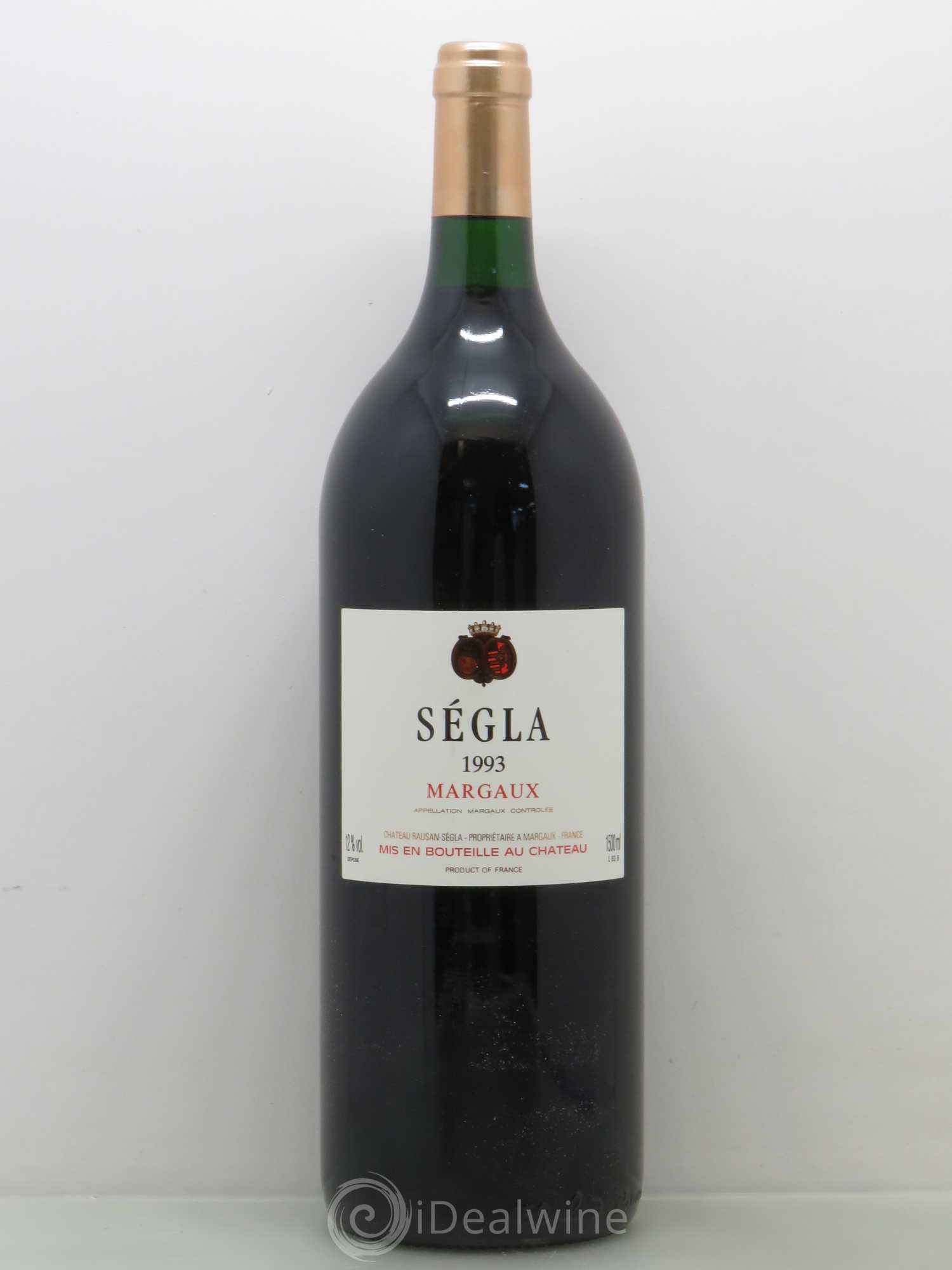 Bordeaux Château Segla - Margaux 1993 - Posten von 1 Magnum - 0