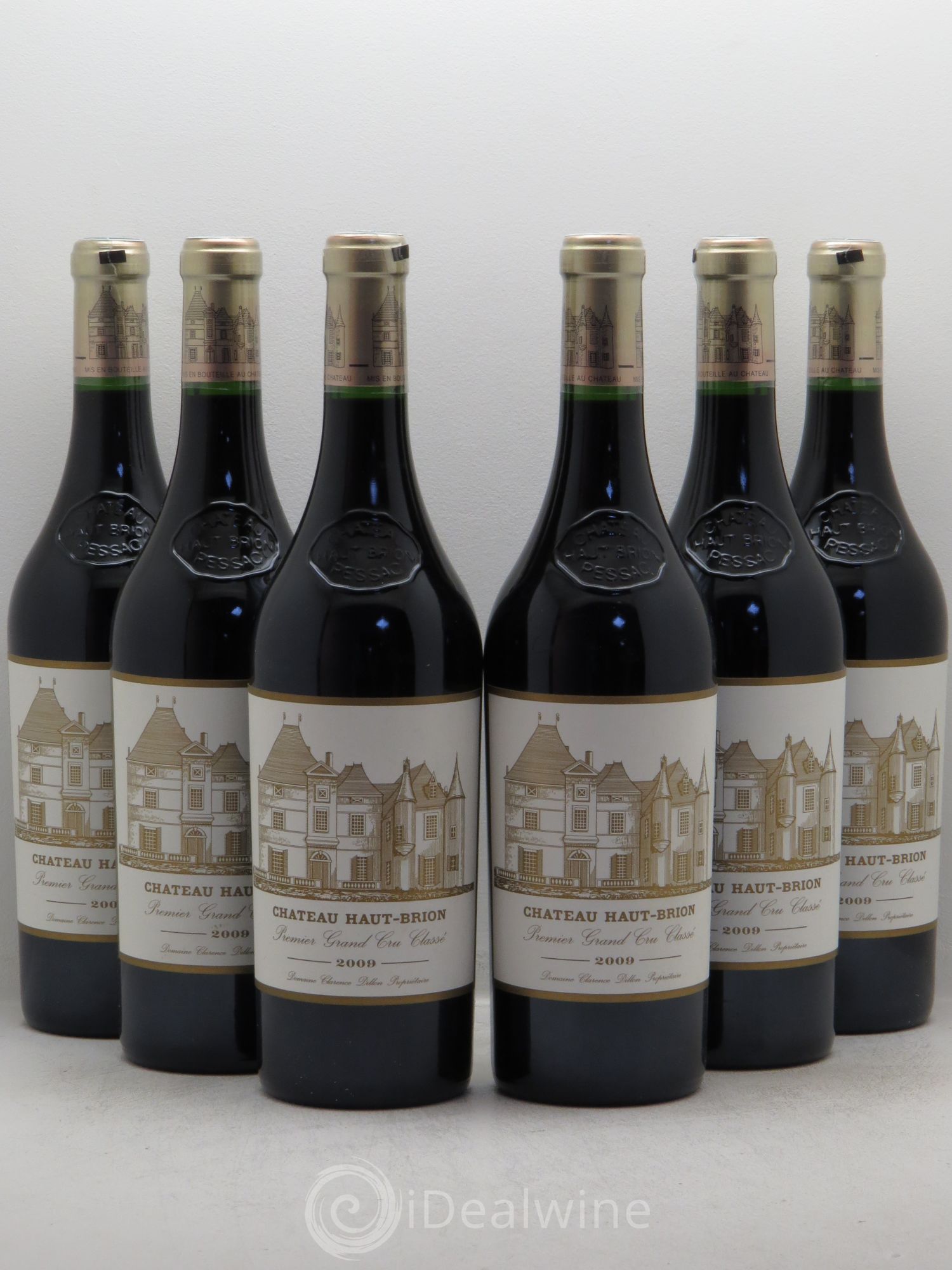 Château Haut Brion 1er Grand Cru Classé 2009 - Lot de 6 bouteilles - 0
