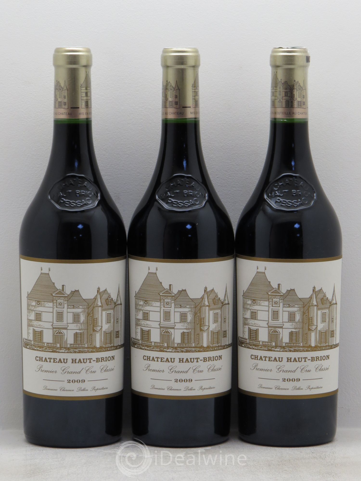 Château Haut Brion 1er Grand Cru Classé 2009 - Lot de 3 bouteilles - 0