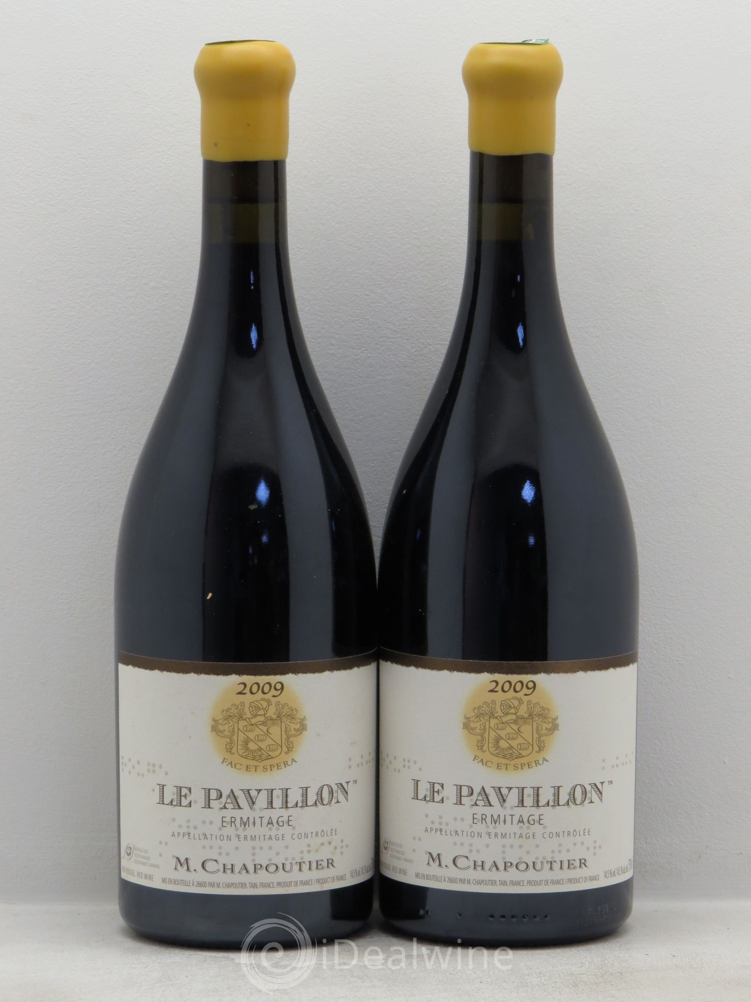 Hermitage Ermitage Le Pavillon Chapoutier 2009 - Lot de 2 bouteilles - 0