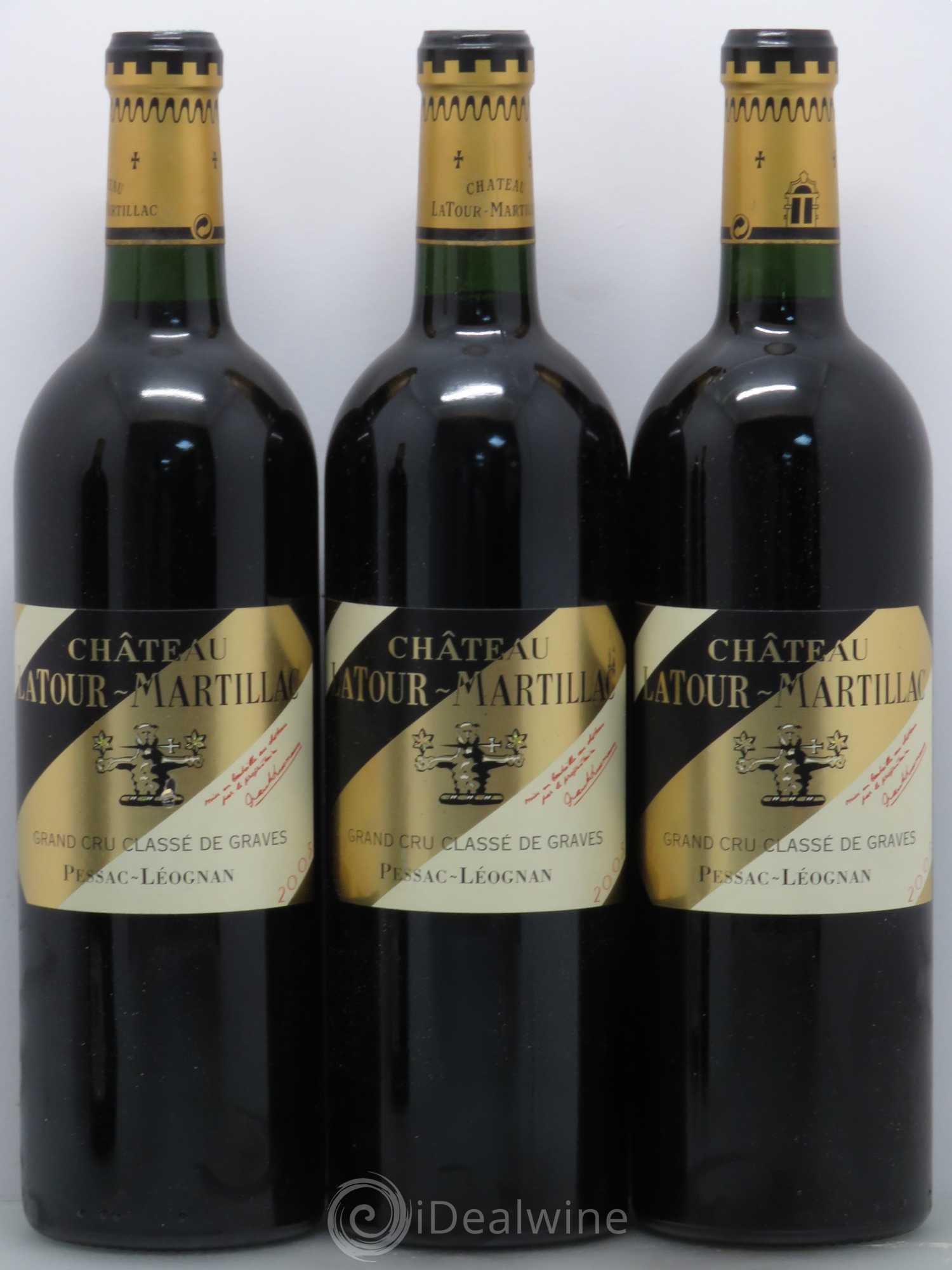 Château Latour-Martillac Cru Classé de Graves 2005 - Lot de 6 bouteilles - 1