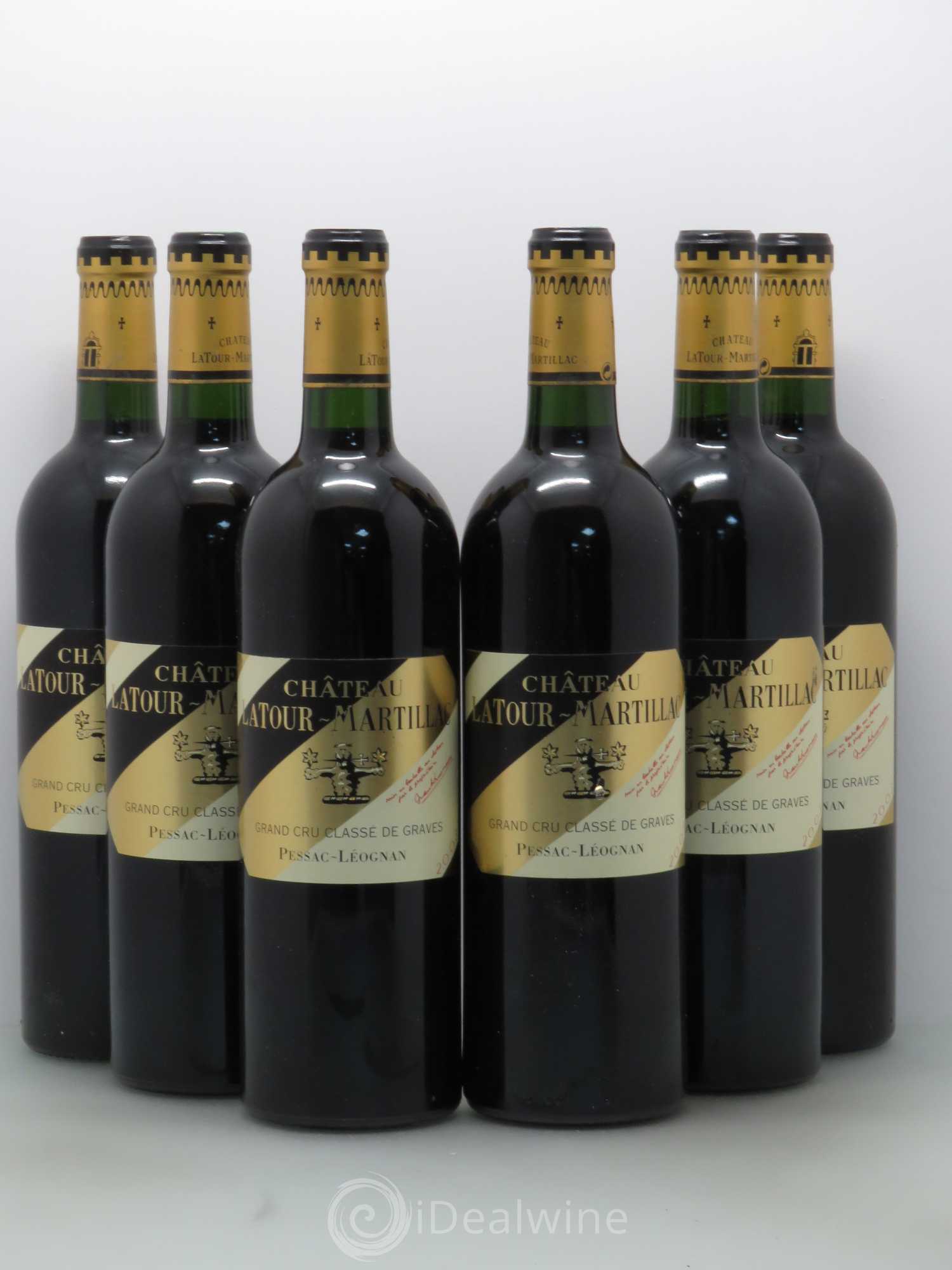 Château Latour-Martillac Cru Classé de Graves 2005 - Lot de 6 bouteilles - 0