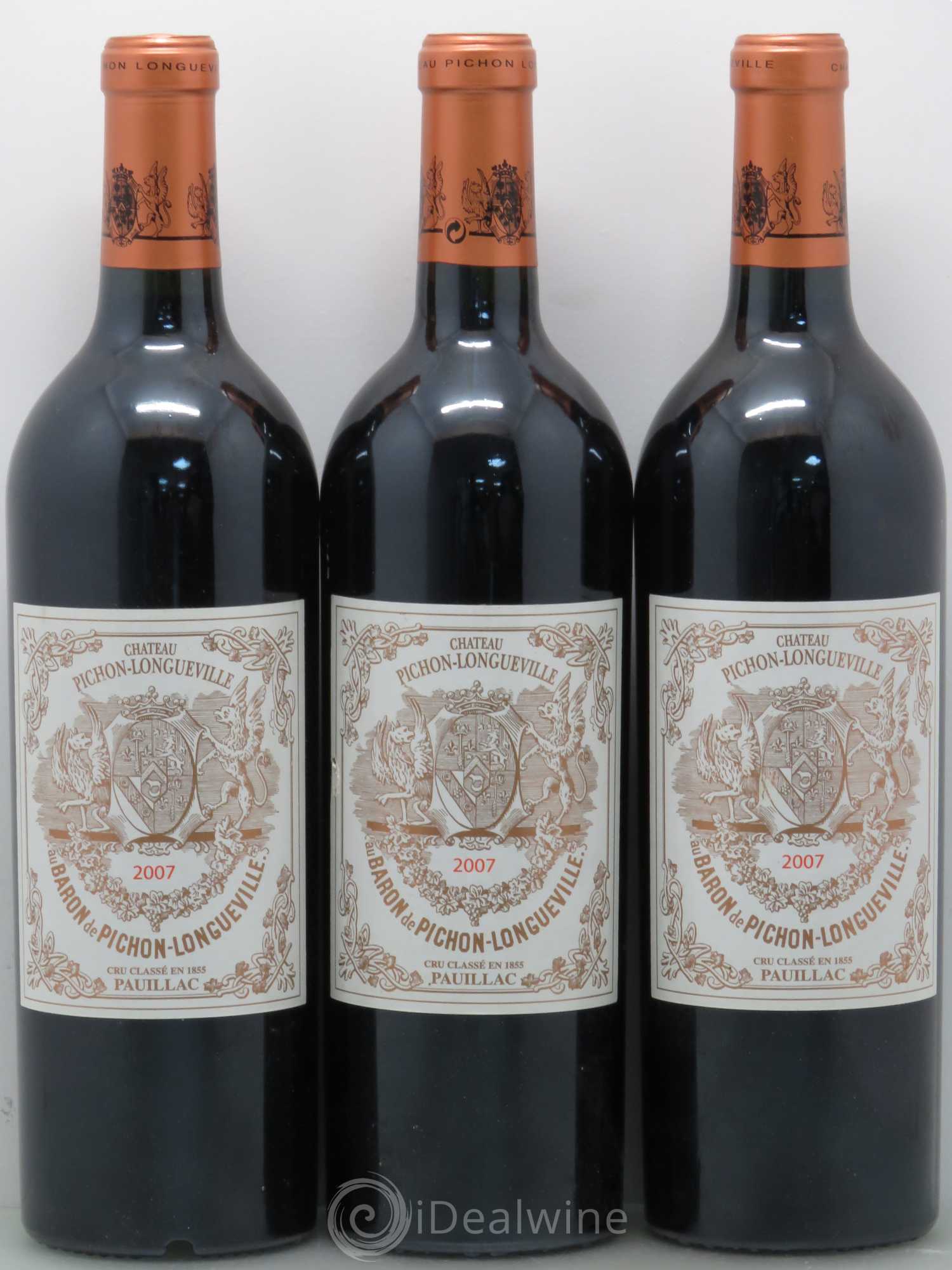 Pichon Longueville Baron 2ème Grand Cru Classé 2007 - Lot de 6 bouteilles - 2