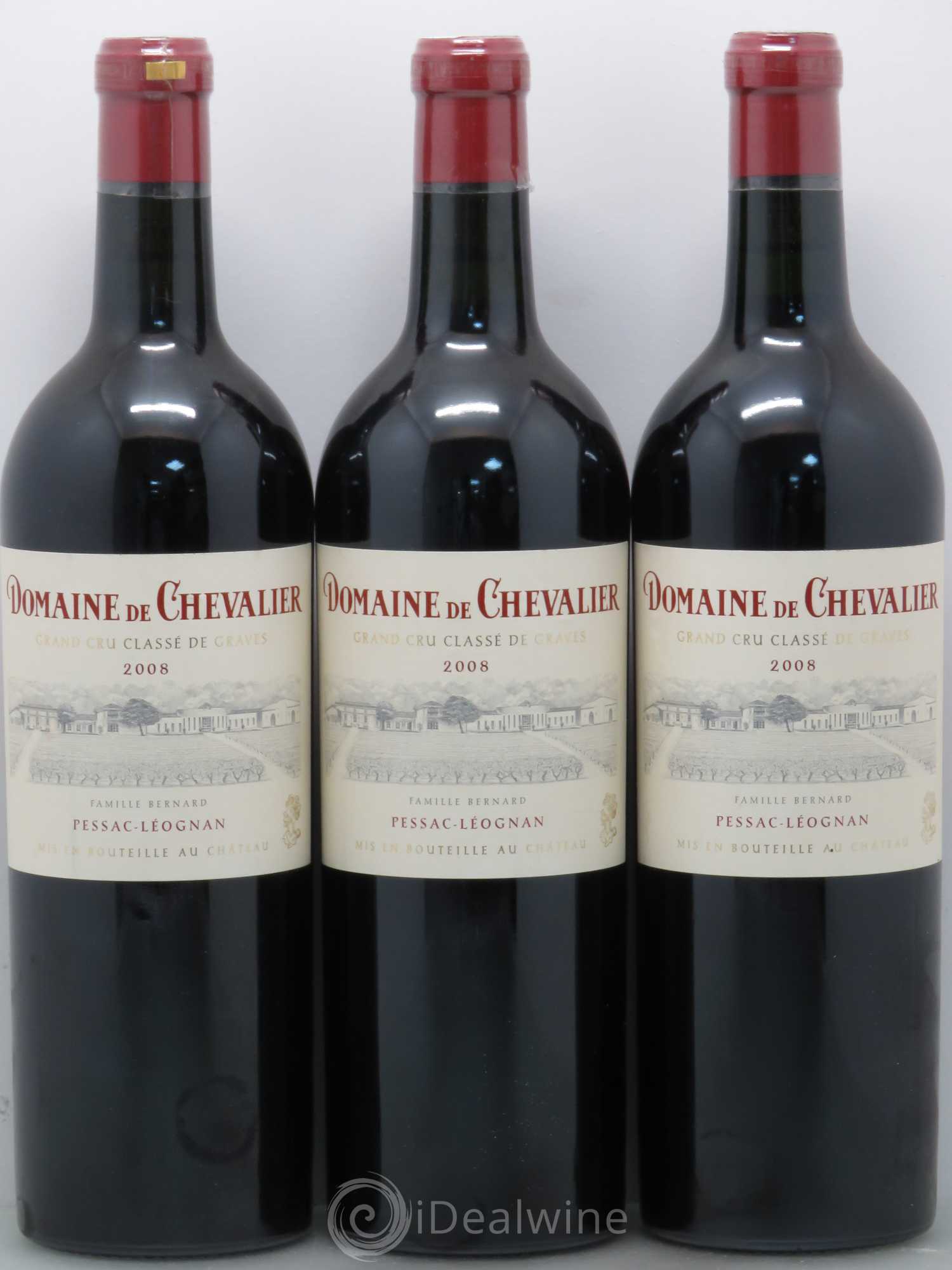 Domaine de Chevalier Cru Classé de Graves 2008 - Lot de 6 bouteilles - 1