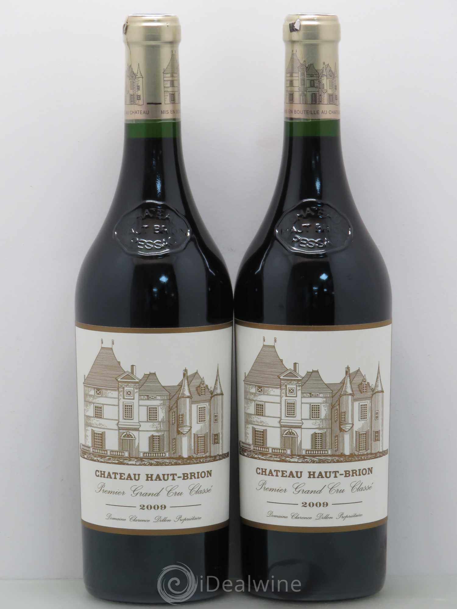 Château Haut Brion 1er Grand Cru Classé 2009 - Lot de 2 bouteilles - 0