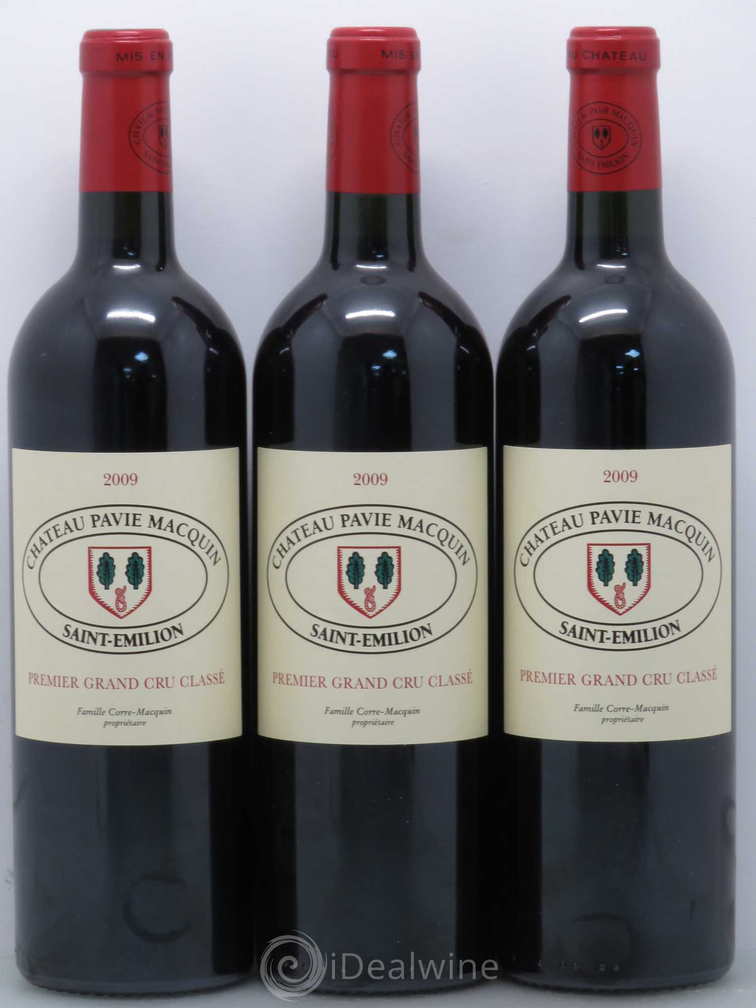 Château Pavie Macquin 1er Grand Cru Classé B 2009 - Lot de 6 bouteilles - 1