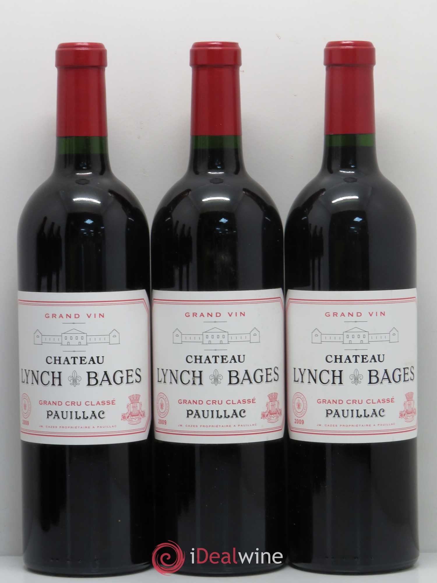 Château Lynch Bages 5ème Grand Cru Classé 2009 - Lot de 6 bouteilles - 1