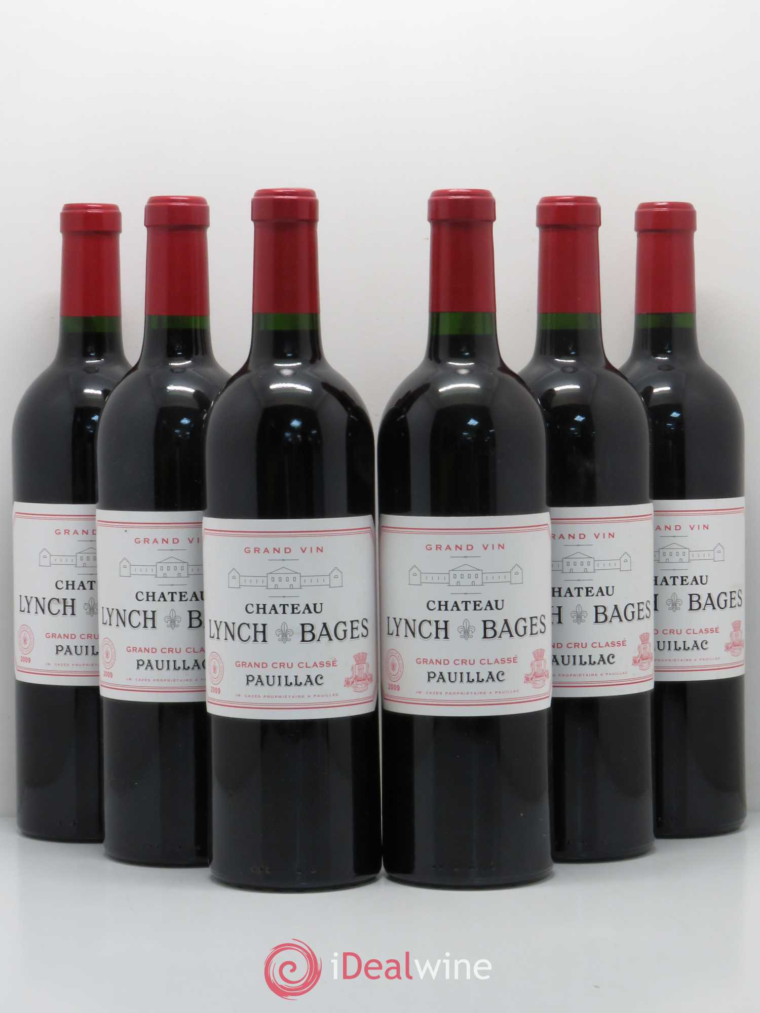 Château Lynch Bages 5ème Grand Cru Classé 2009 - Lot de 6 bouteilles - 0