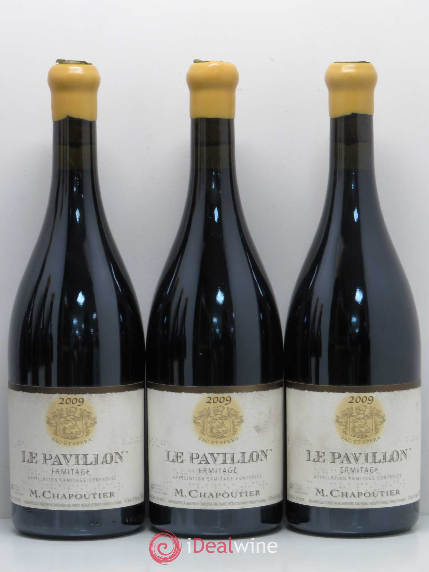 Hermitage Ermitage Le Pavillon Chapoutier 2009 - Lot de 6 bouteilles - 1