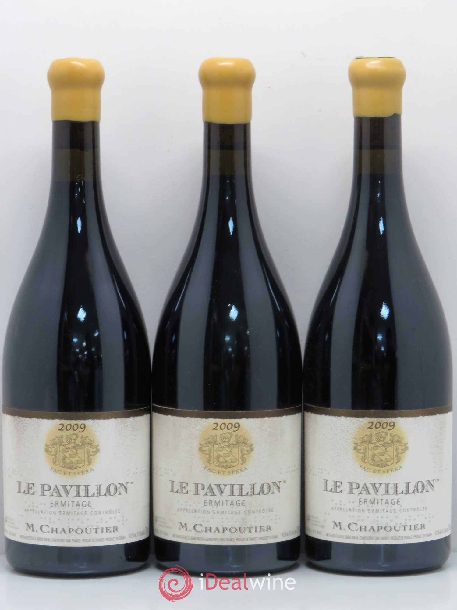 Hermitage Ermitage Le Pavillon Chapoutier 2009 - Lot de 6 bouteilles - 3