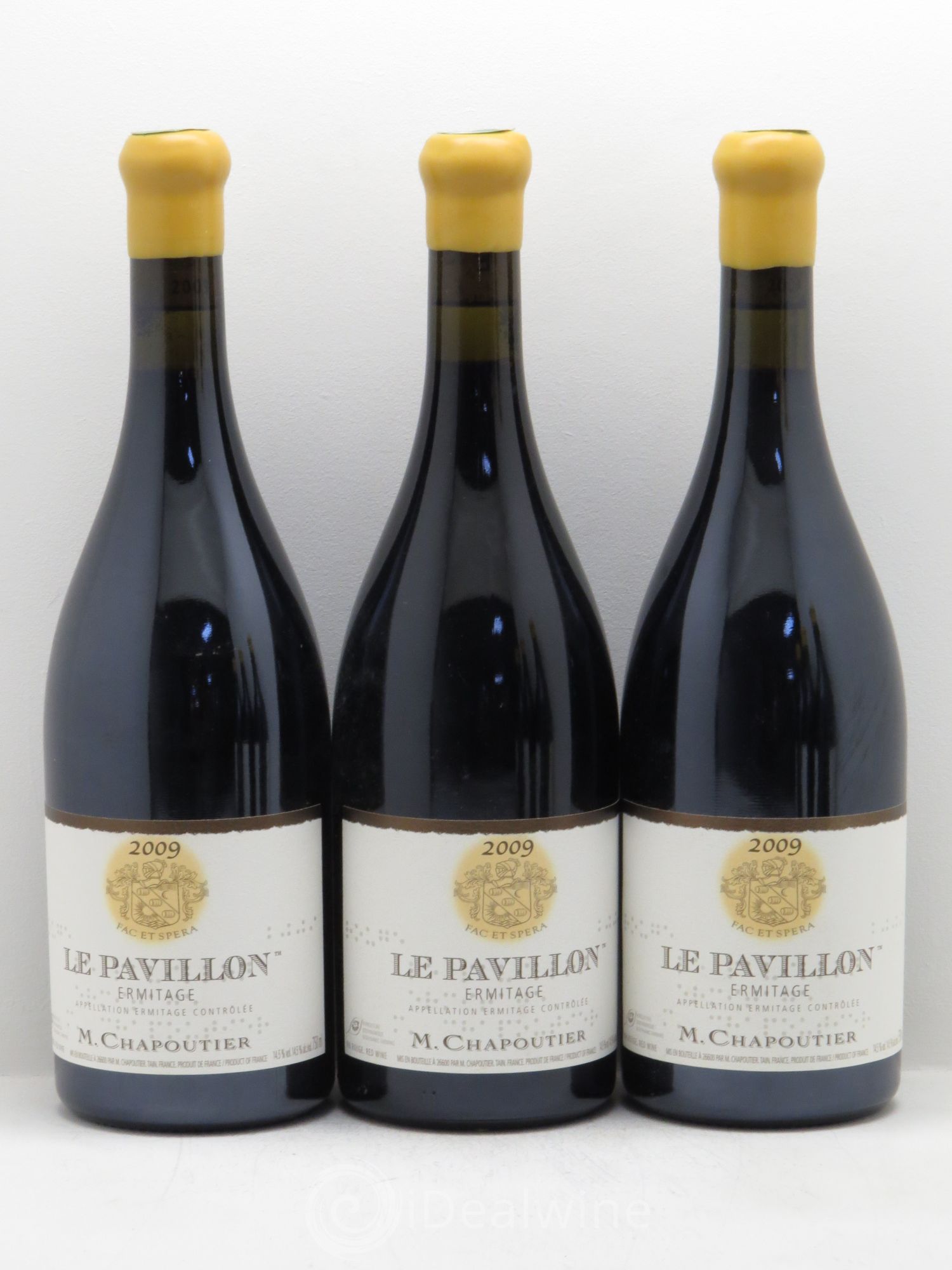 Hermitage Ermitage Le Pavillon Chapoutier 2009 - Lot de 6 bouteilles - 1