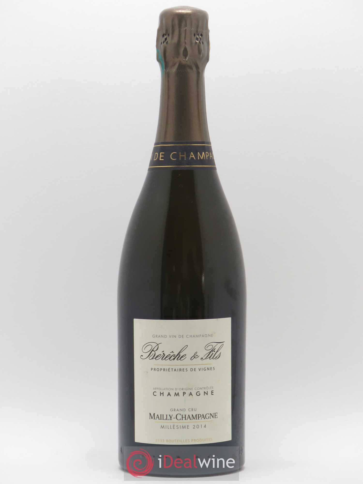 Mailly-Champagne Grand Cru Extra-Brut Bérêche et Fils 2014 - Lot de 1 bouteille - 0