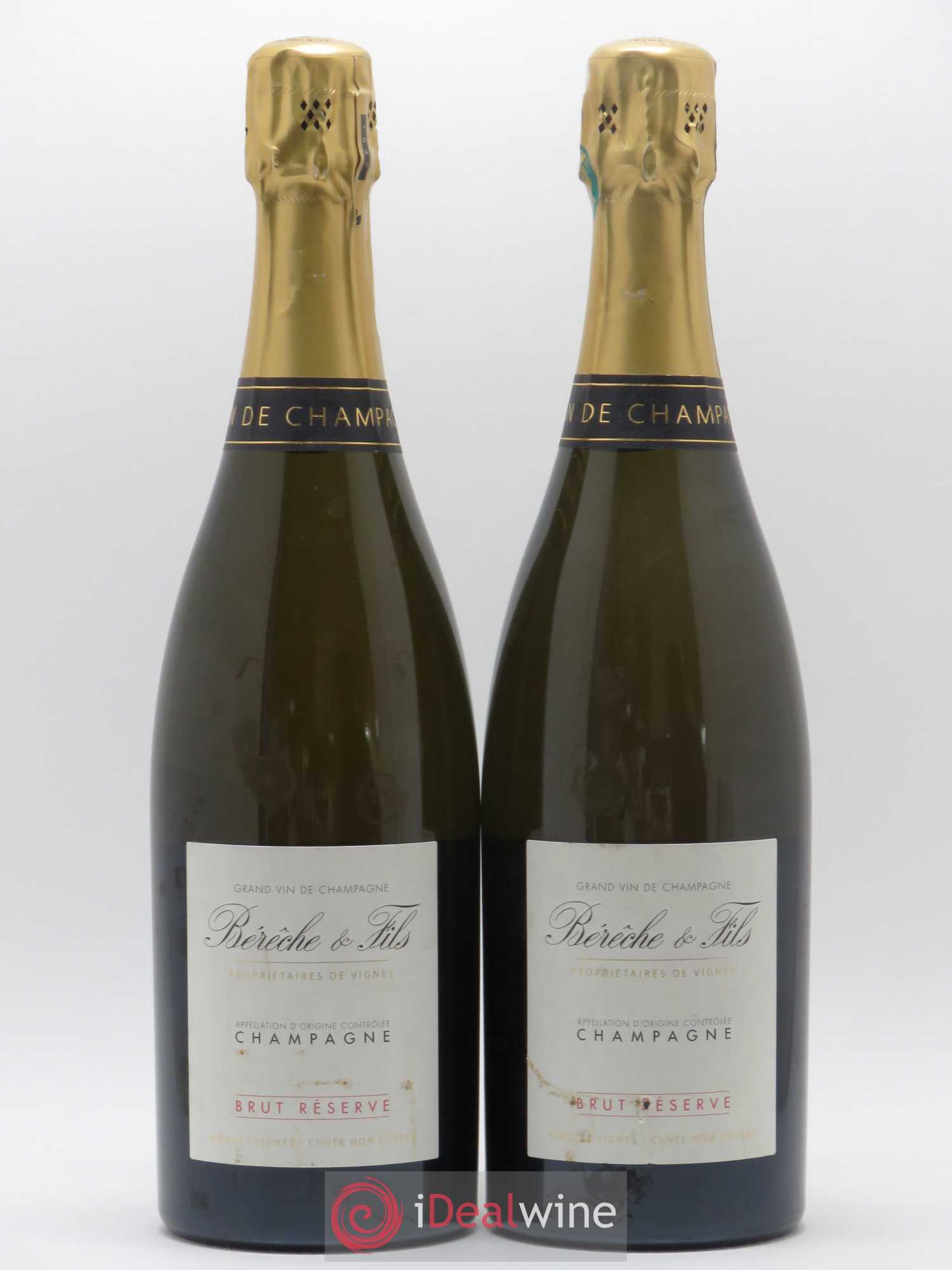 Brut Réserve Bérêche et Fils - Lot de 2 bouteilles - 0