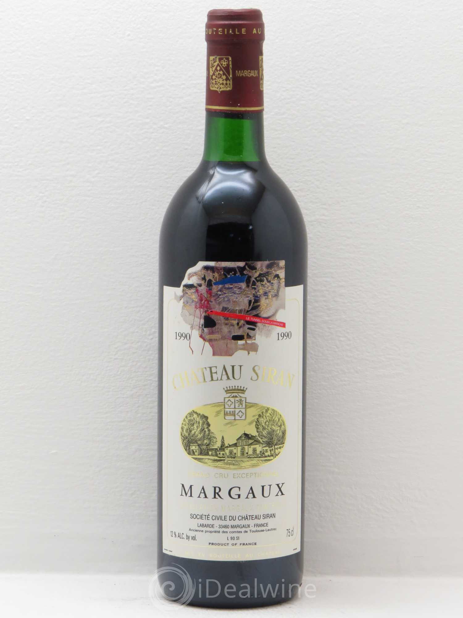 Château Siran 1990 - Lot de 6 bouteilles - 0