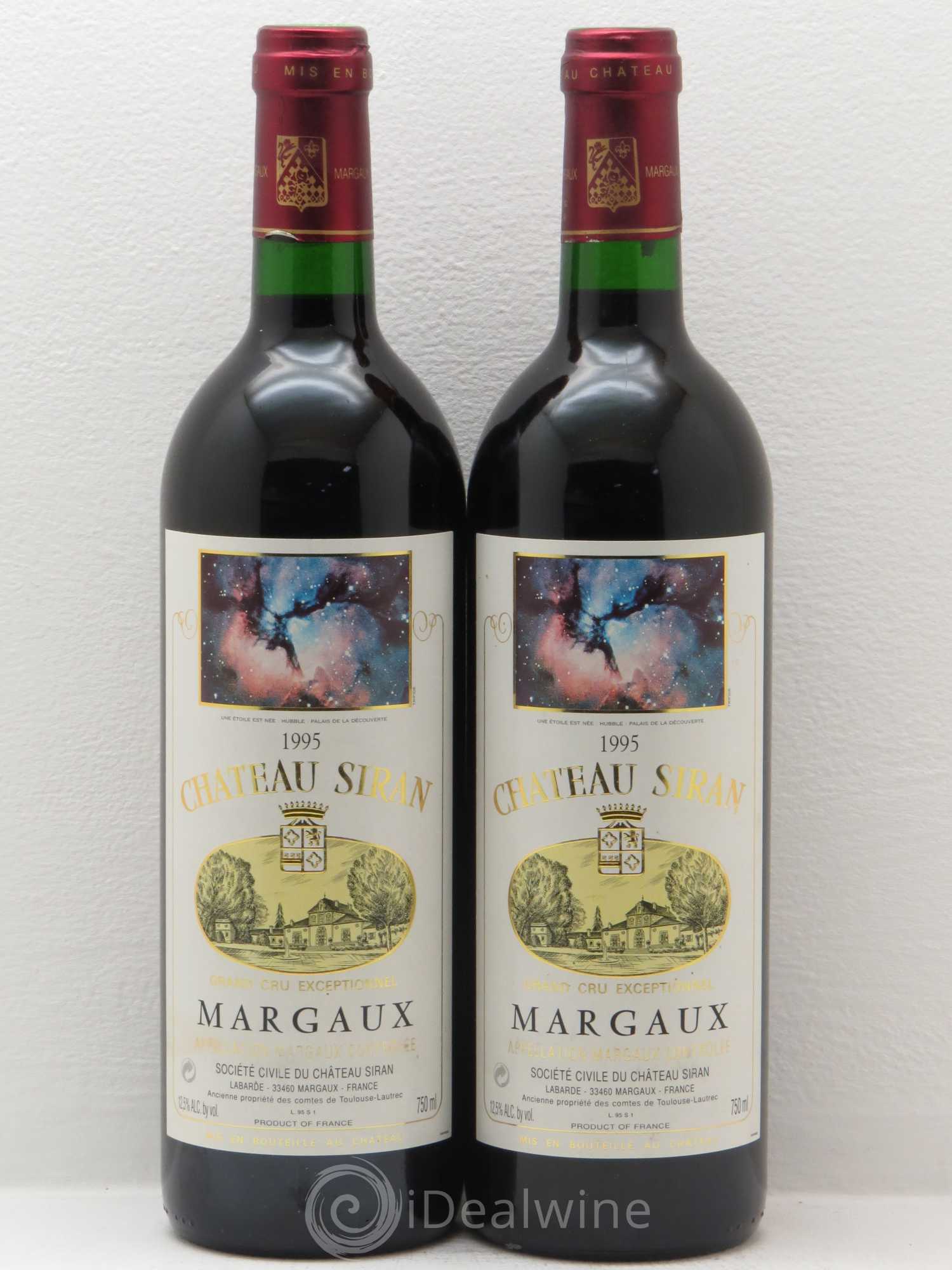 Château Siran (sans prix de réserve) 1995 - Lot de 2 bouteilles - 0
