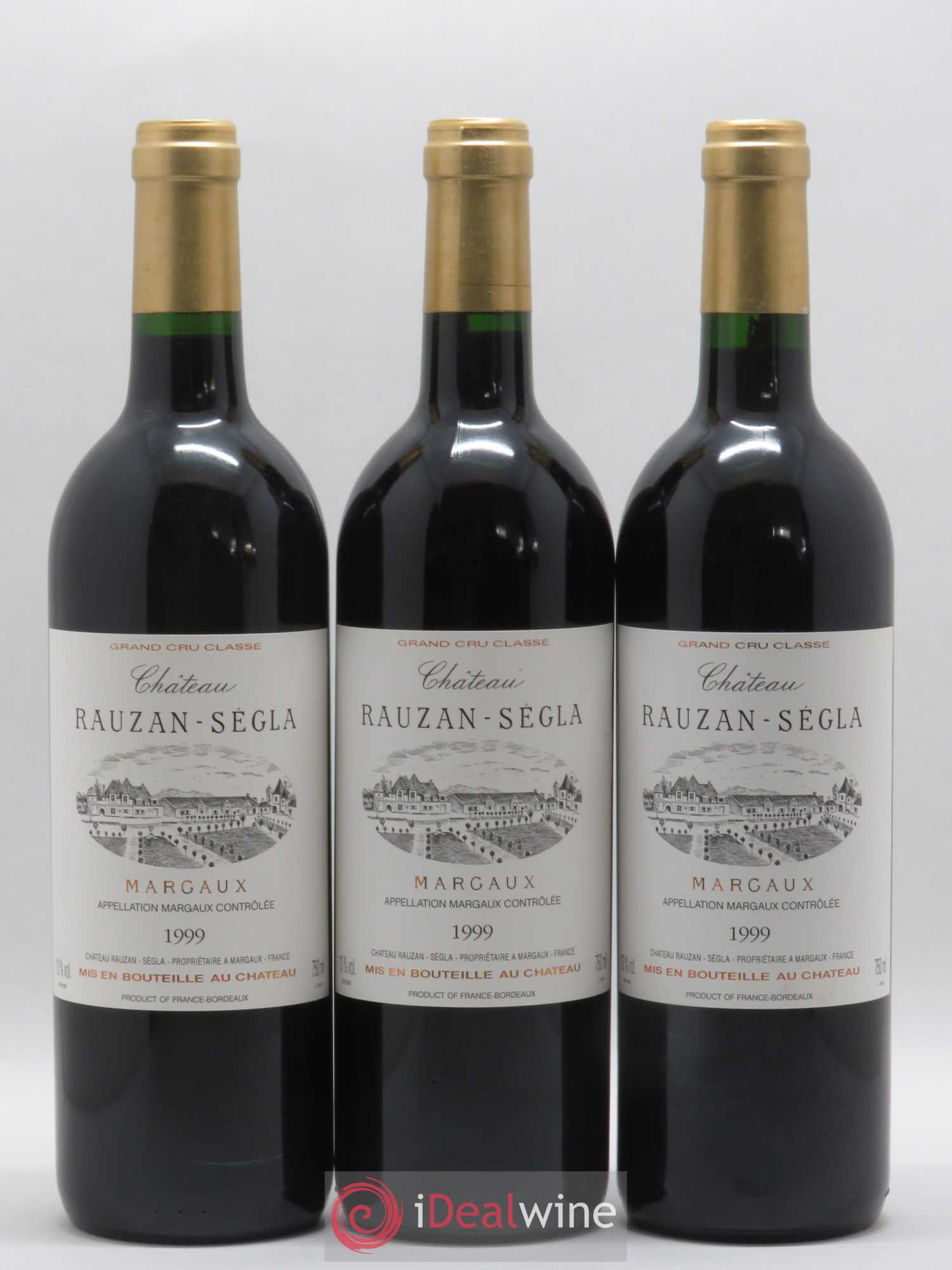 Château Rauzan Ségla Grand Cru Classé 1999 - Lot de 12 bouteilles - 2