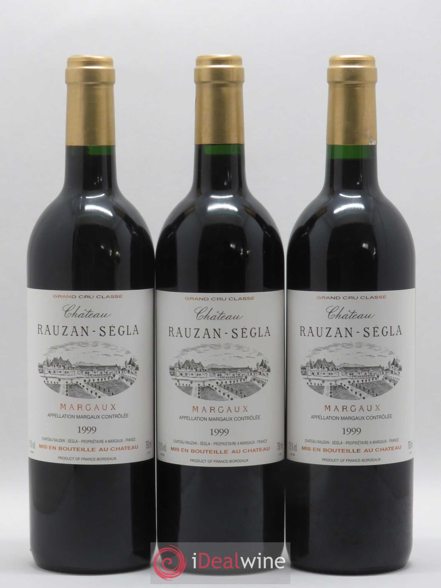 Château Rauzan Ségla Grand Cru Classé 1999 - Lot de 12 bouteilles - 3